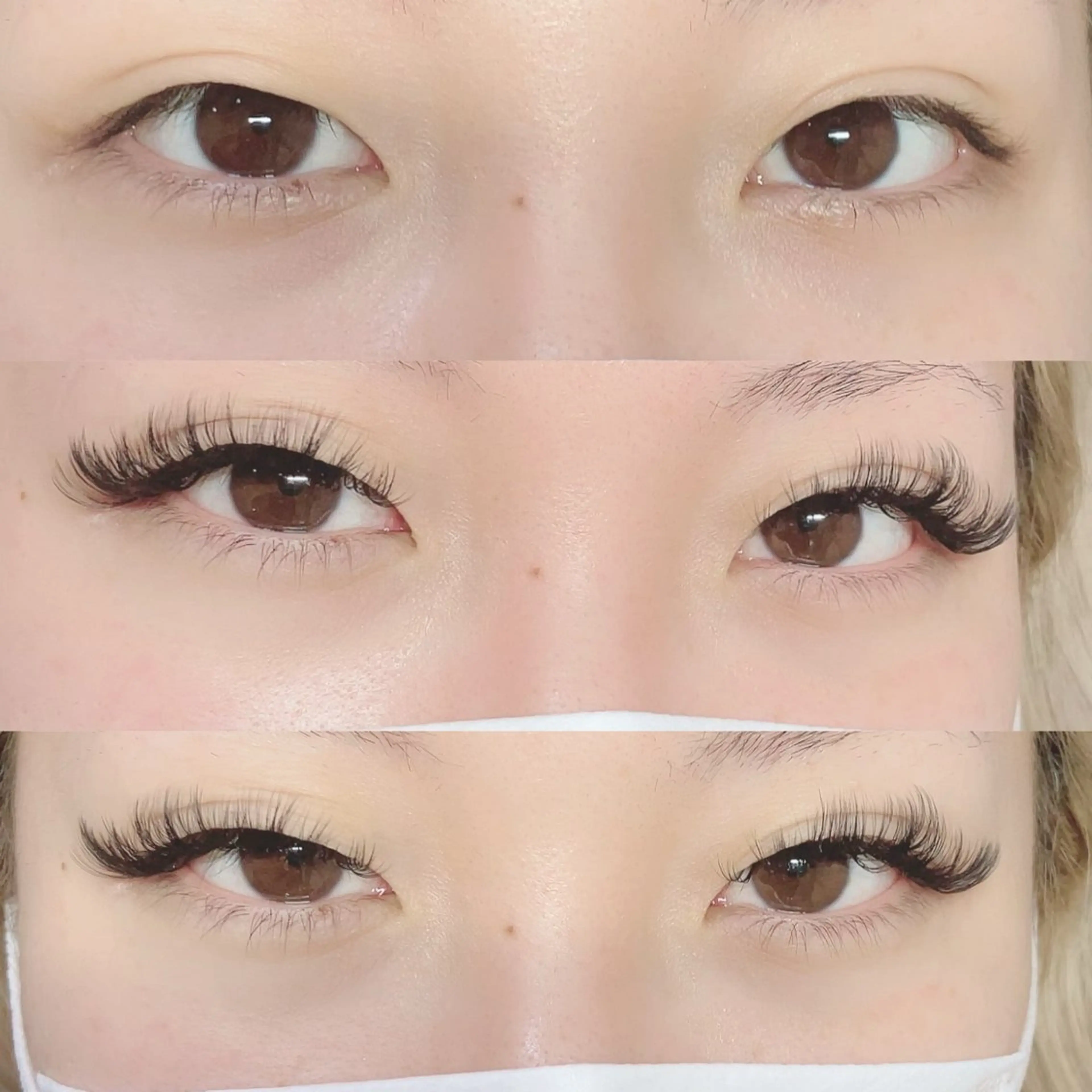 マツエク・マツパ 付け放題 ボリュームラッシュ マツエク linda lashesのマツエク・マツパデザイン