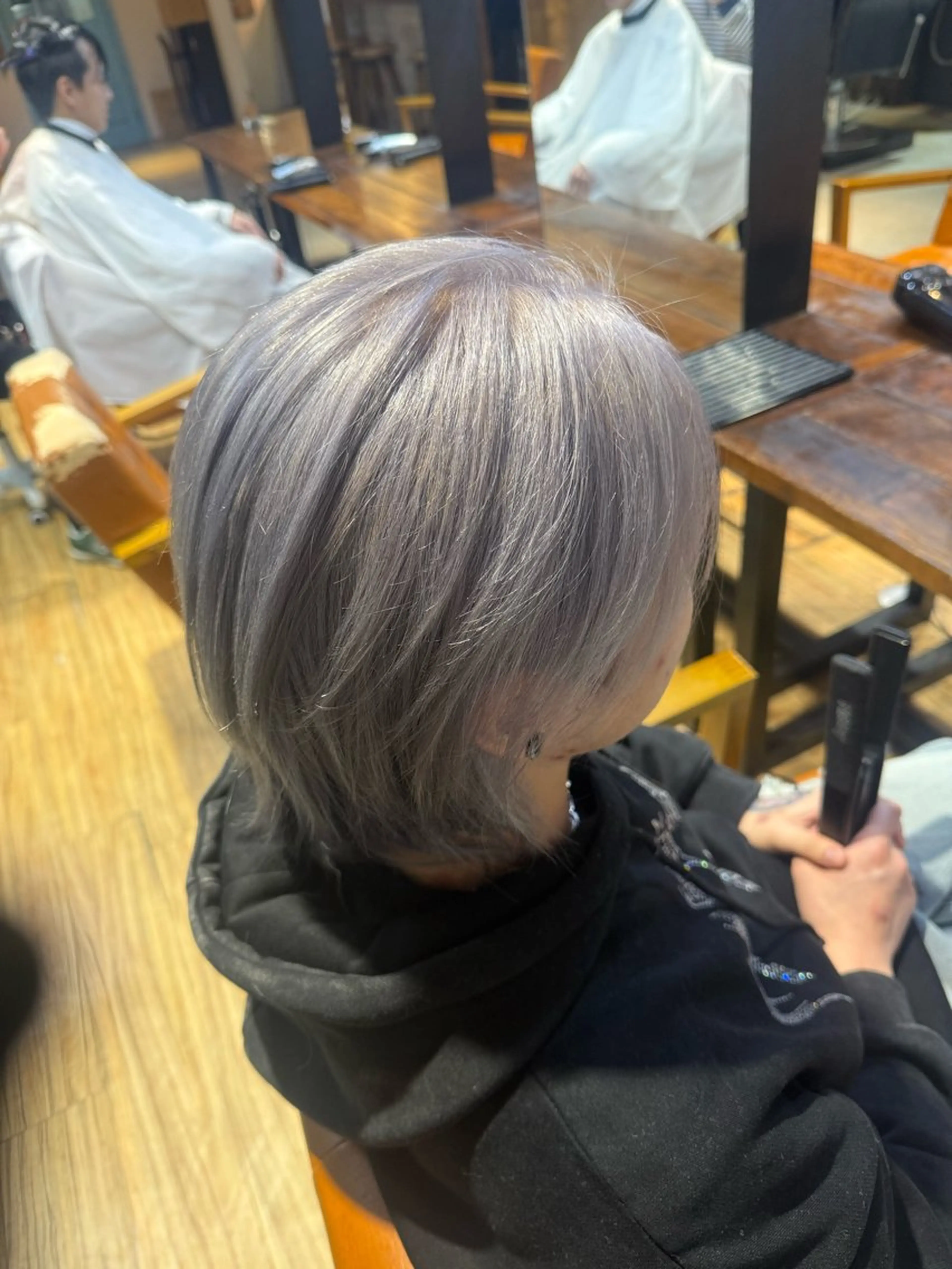 カラー メンズ メンズブリーチ ブリーチ ヘアカラー トリートメント ヘアセット 💞艶カラー/ ブリーチ💞ユウカのヘアスタイル