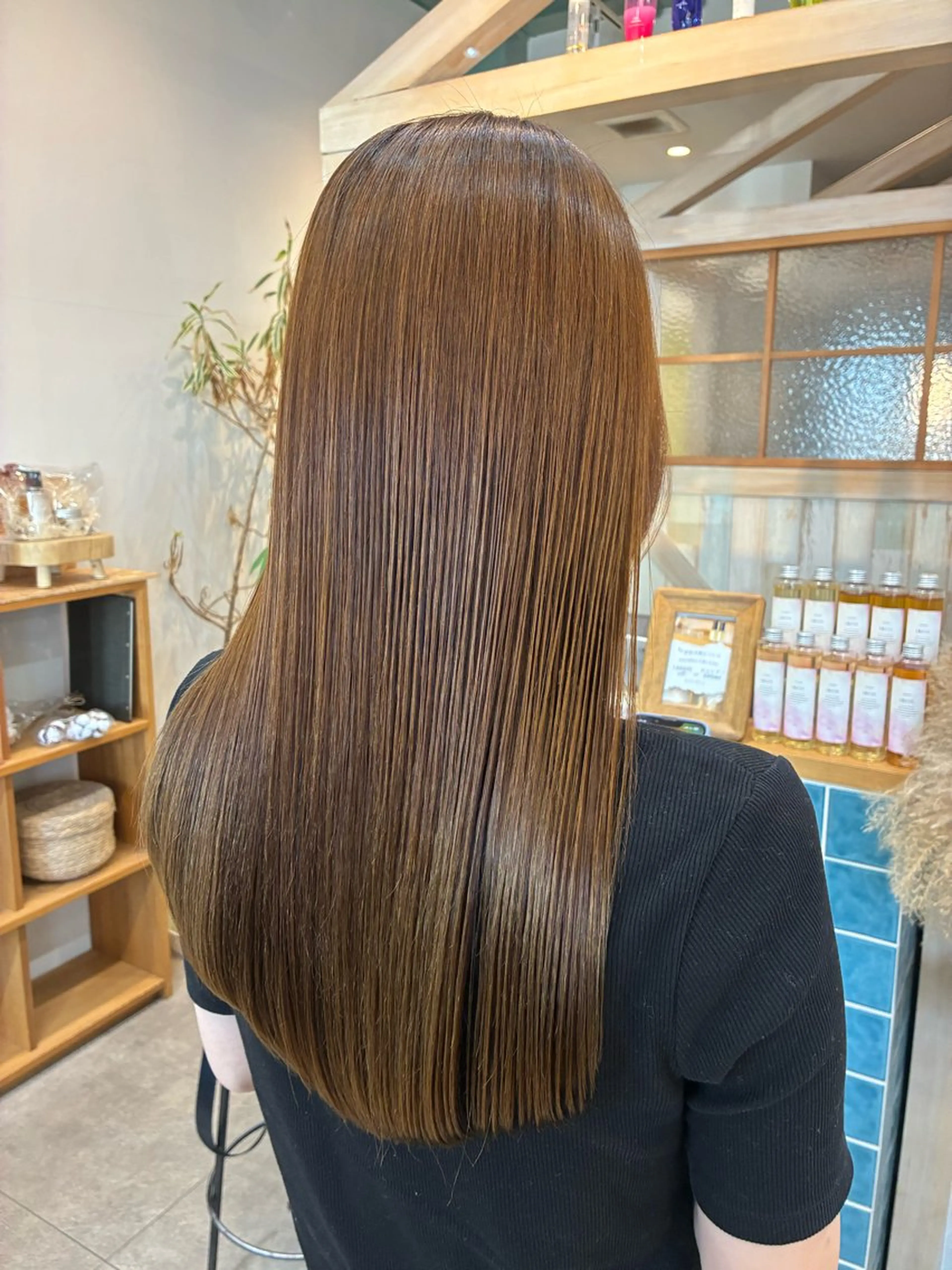 ロング ヘアカラー トリートメント Likoa所属・na tsukiのヘアスタイル