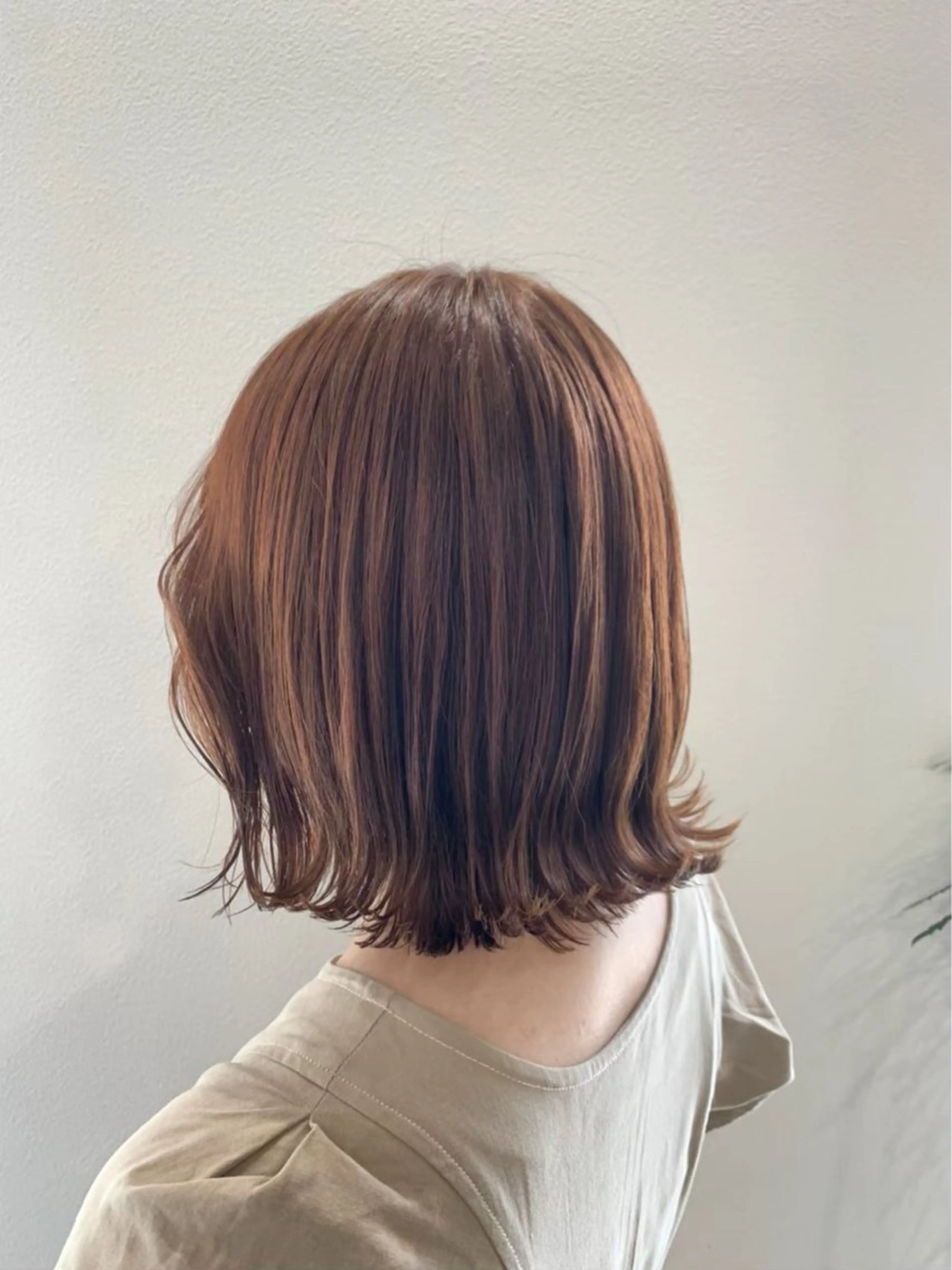 ミディアム 椛島 流音のヘアスタイル