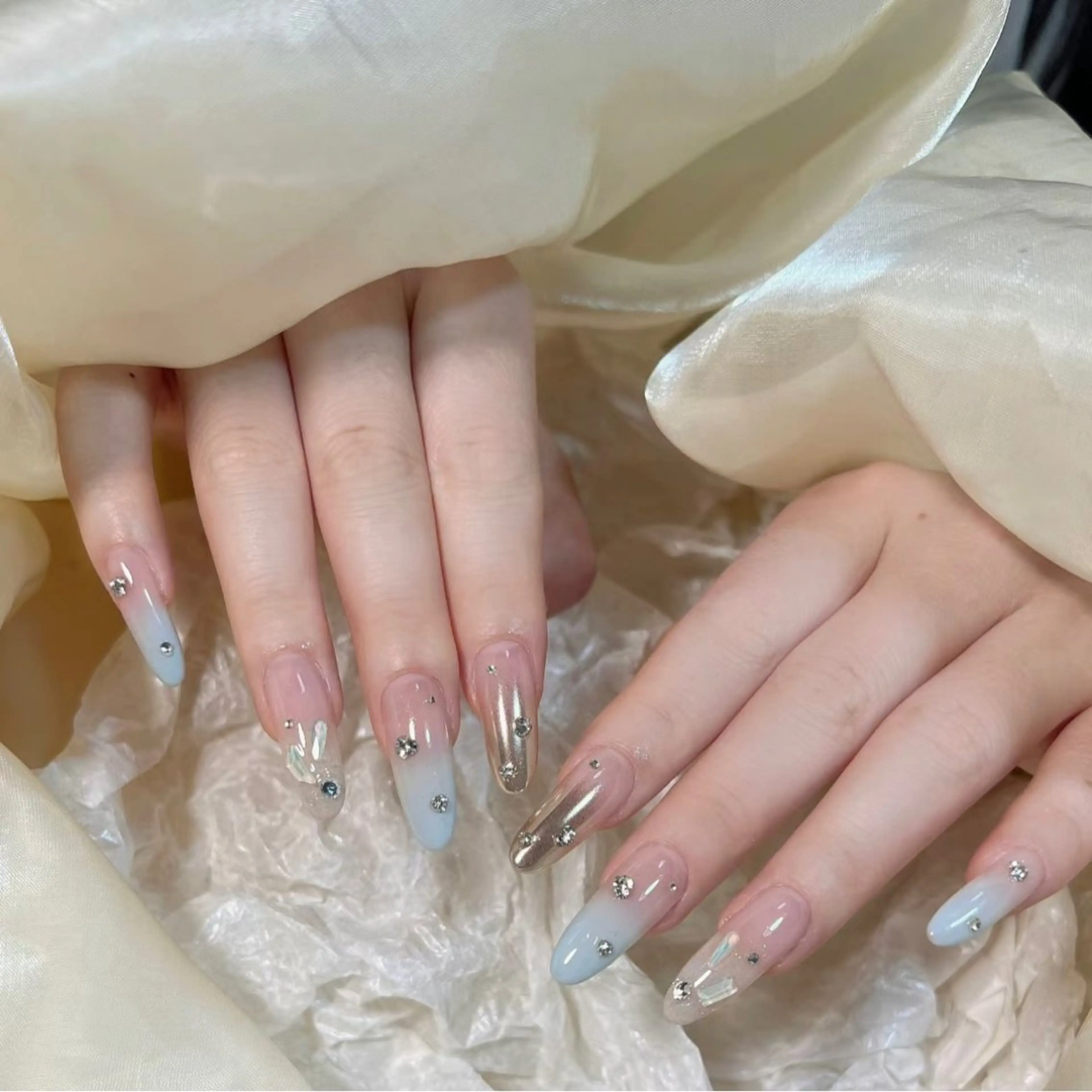 ネイル 長さ出し 持ち込み ネイルチップ ハンドネイル ハンドケア ⭐️Dreamy Nail⭐️のネイルデザイン