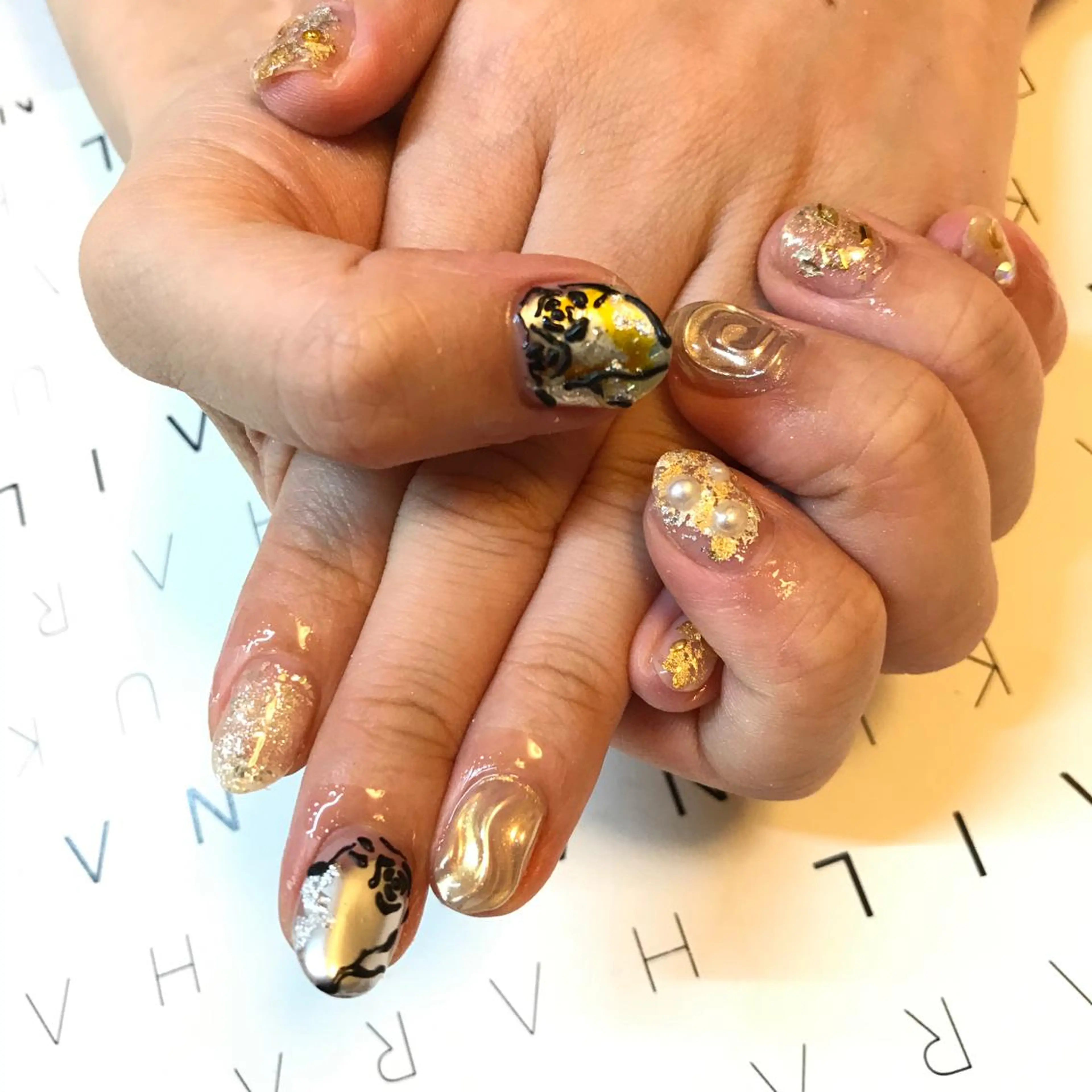 ネイル ニュアンスネイル hills harajukuのネイルデザイン