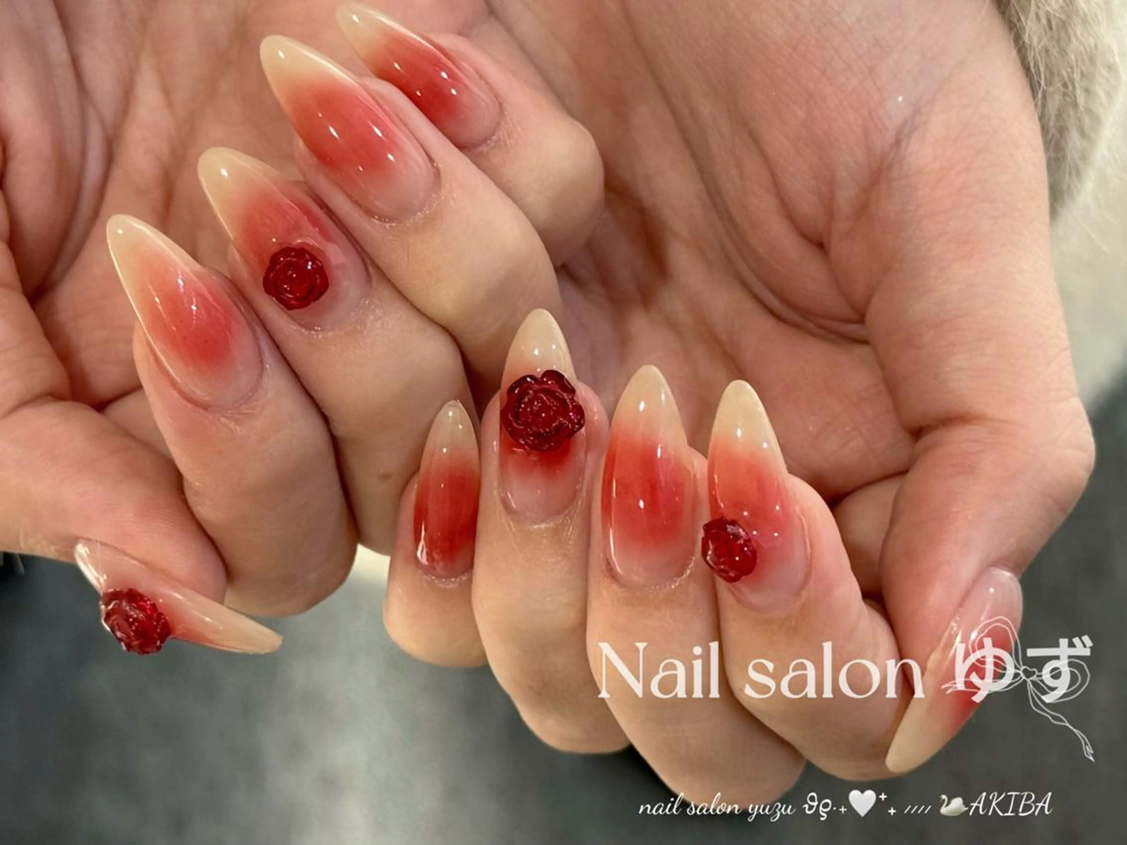 ネイル ハンドネイル MAKI💚💚💚 秋葉原.のネイルデザイン