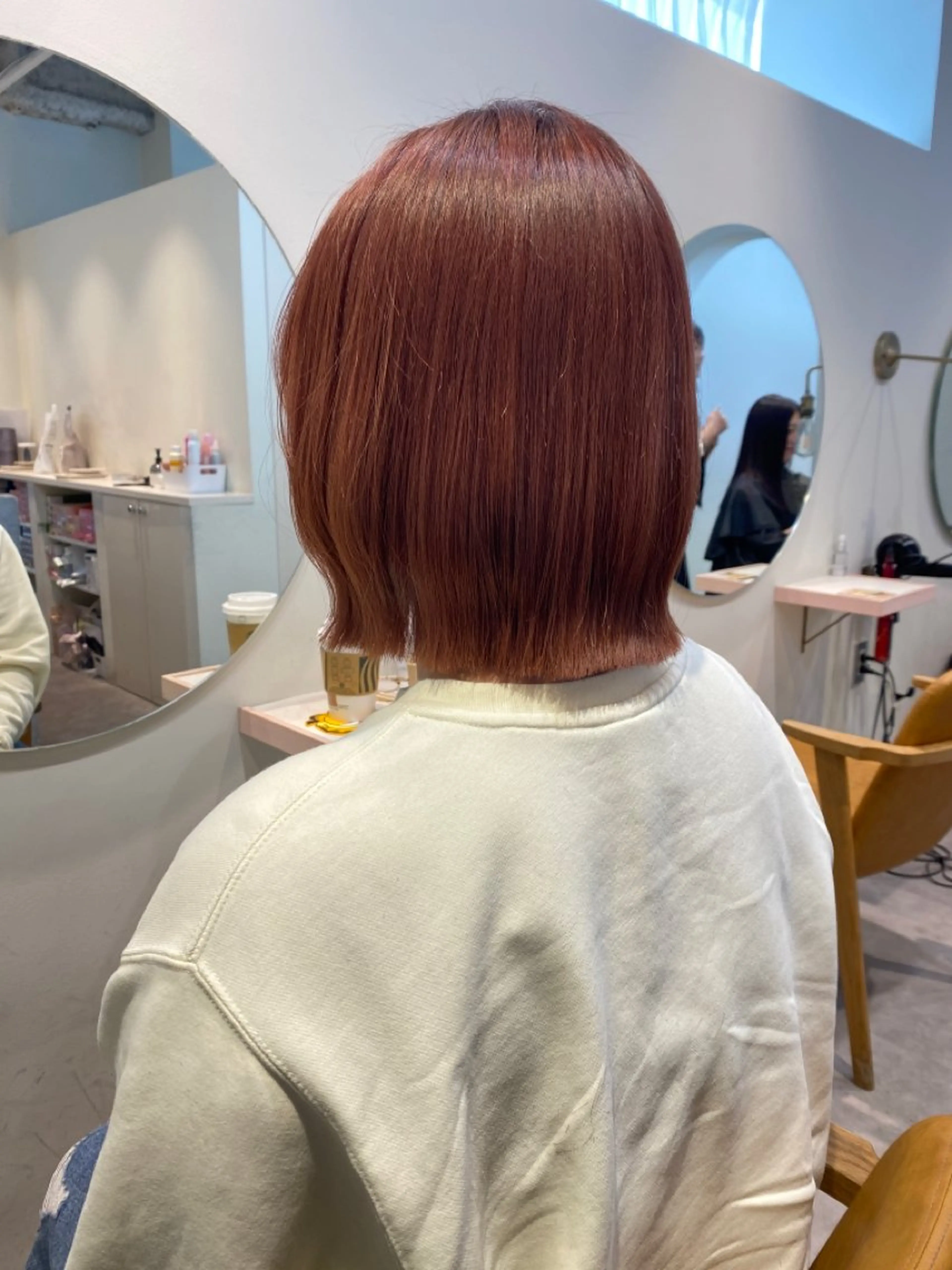 ショート カラー 当日予約大歓迎💗 依田瑞希のヘアスタイル