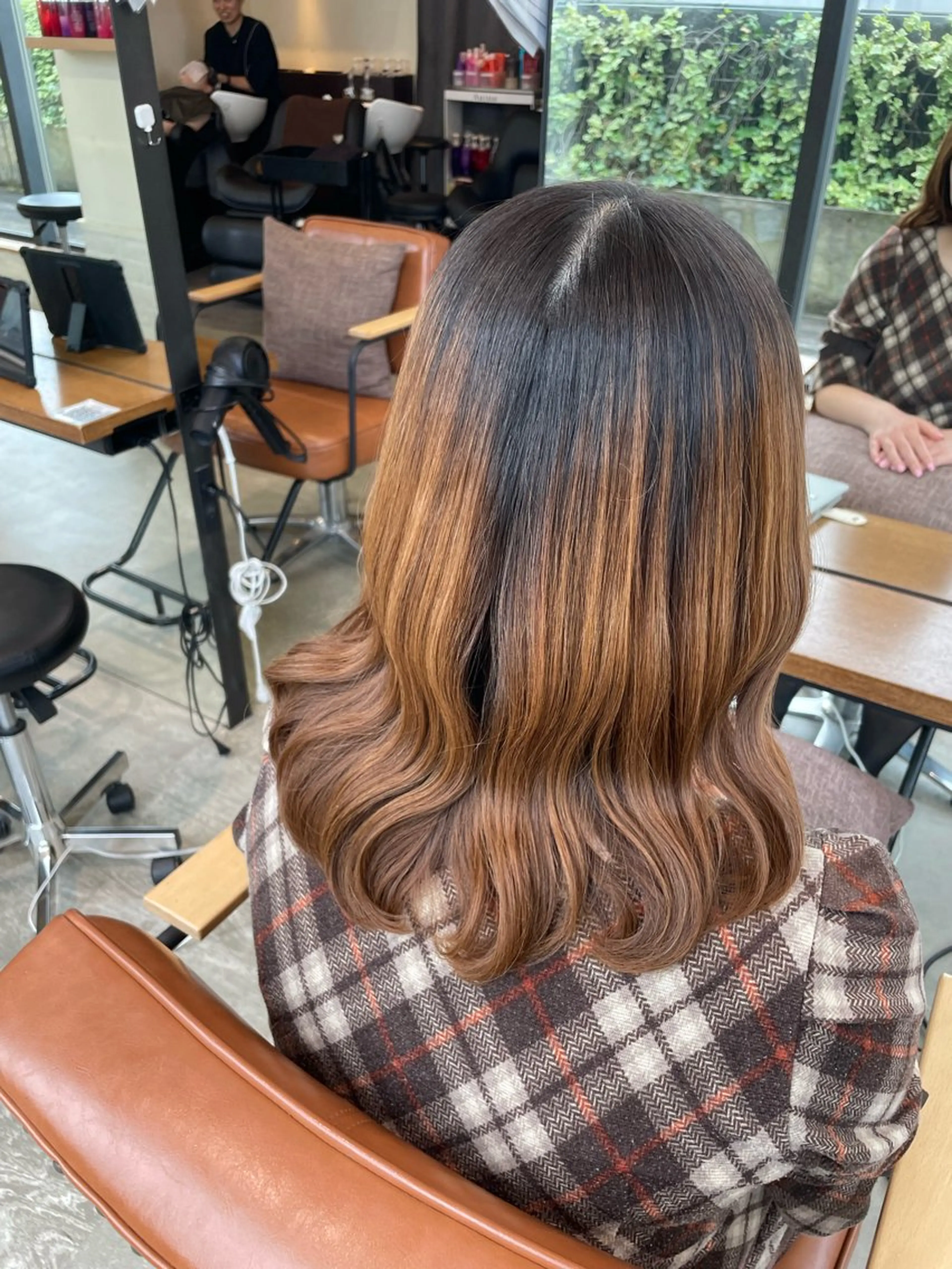 ミディアム 髪質改善🤍艶カラー ゆいのヘアスタイル