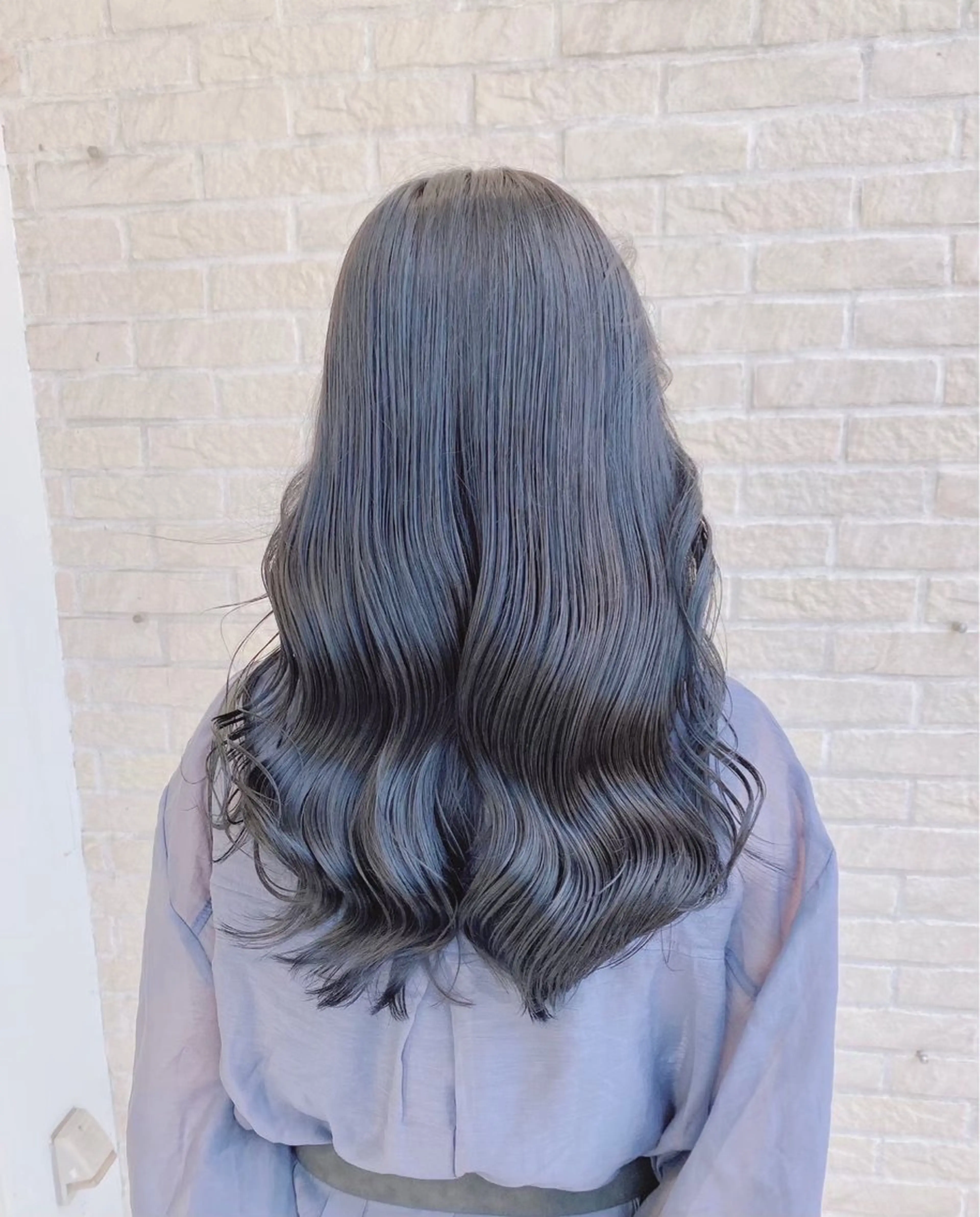 カラー 🫧ミルクティー／ ハイトーンすなお🧸のヘアスタイル