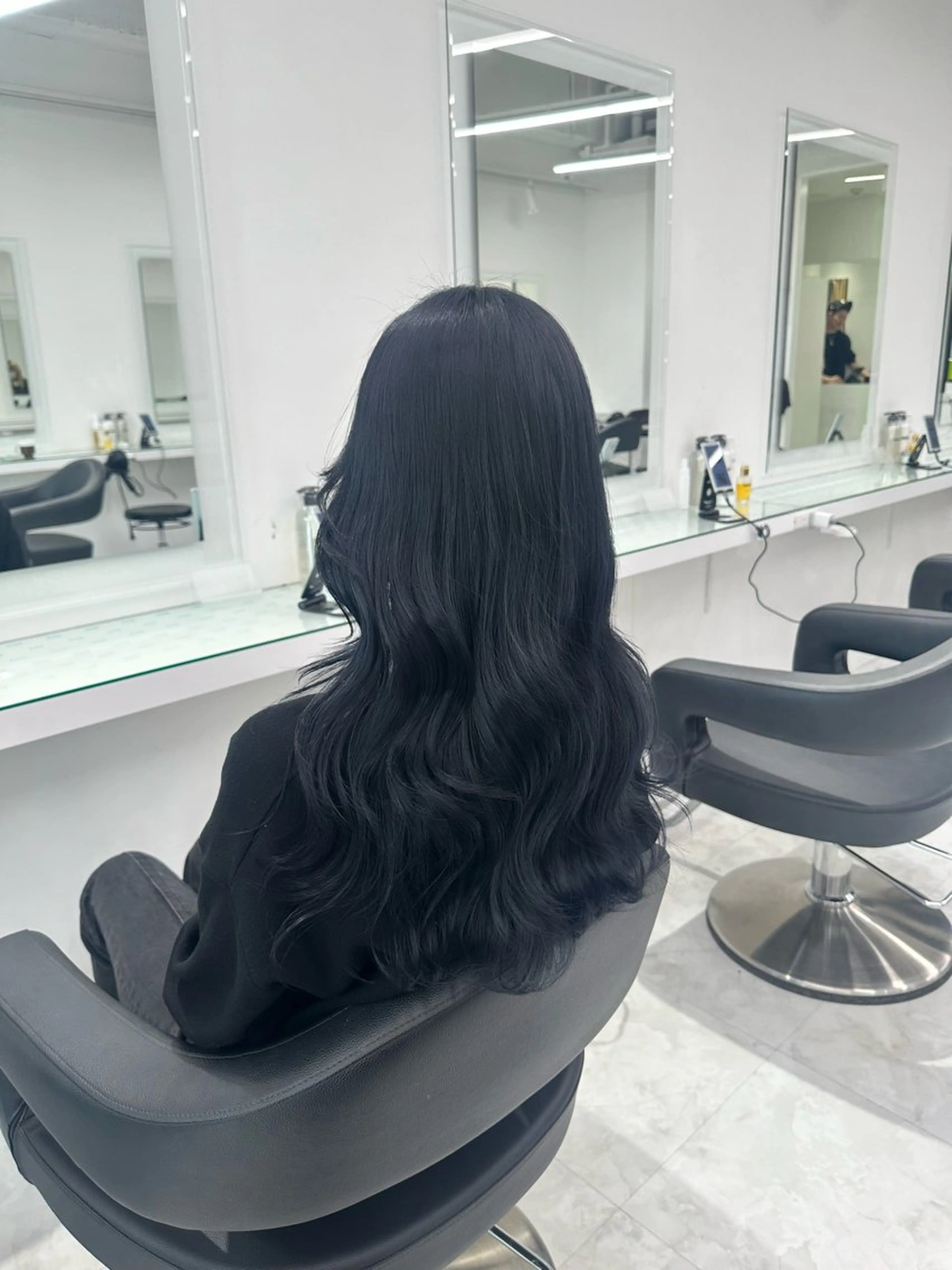 カラー マンツーマン/原宿/ 透明感カラー⭐️のヘアスタイル