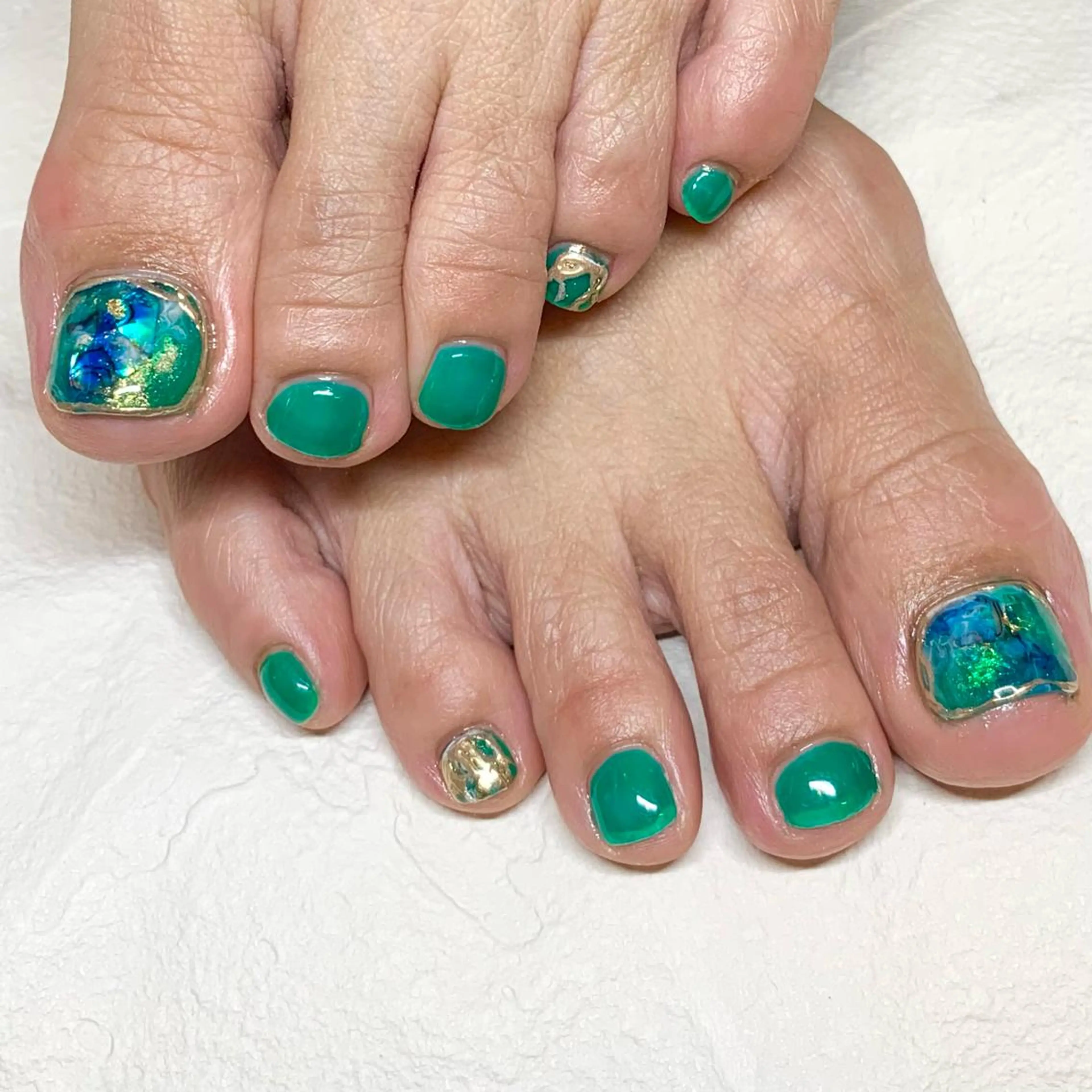 ネイル フットネイル ネイルスタジオ コスタ•デルマールのネイルデザイン