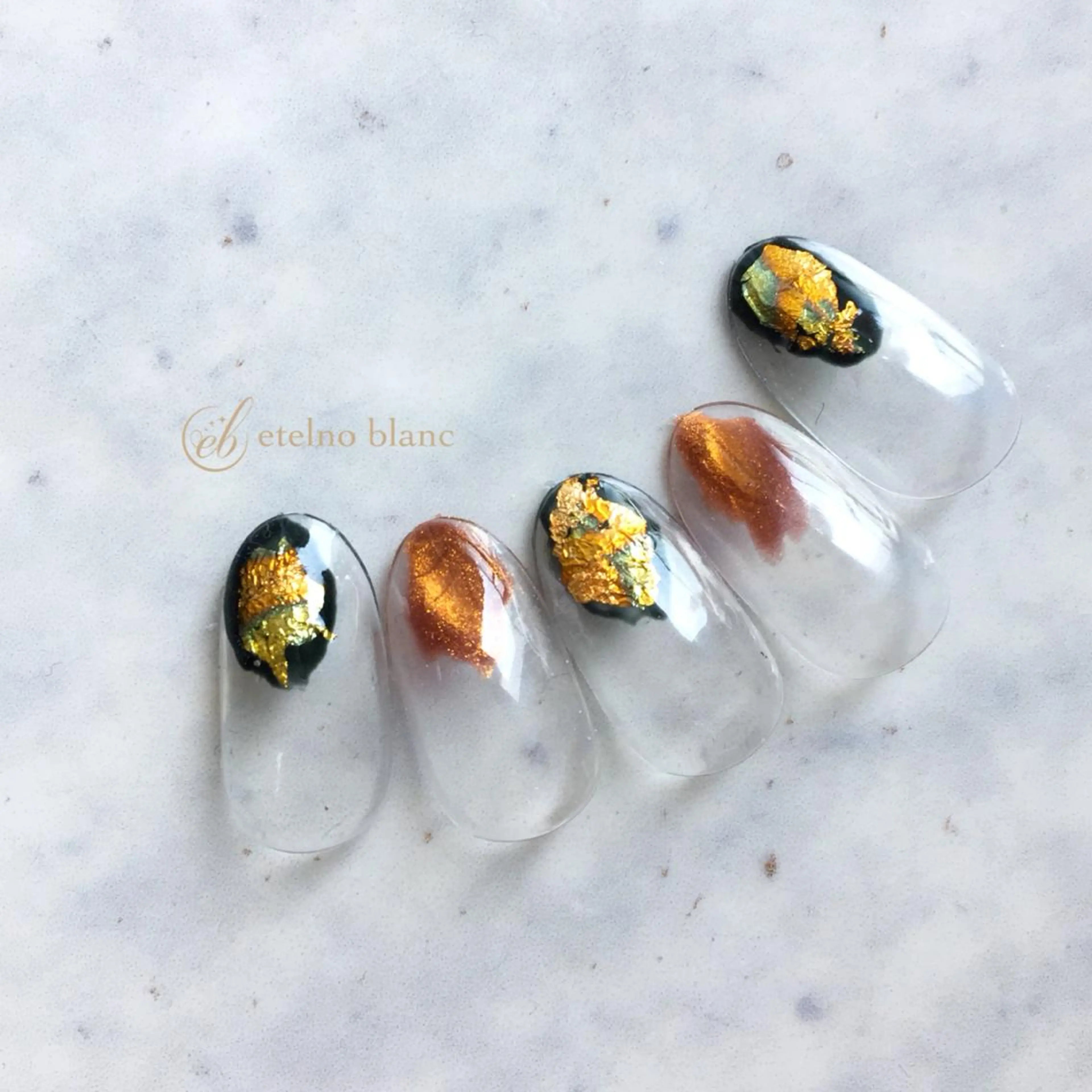 ネイル etelno blanc中目黒のネイルデザイン
