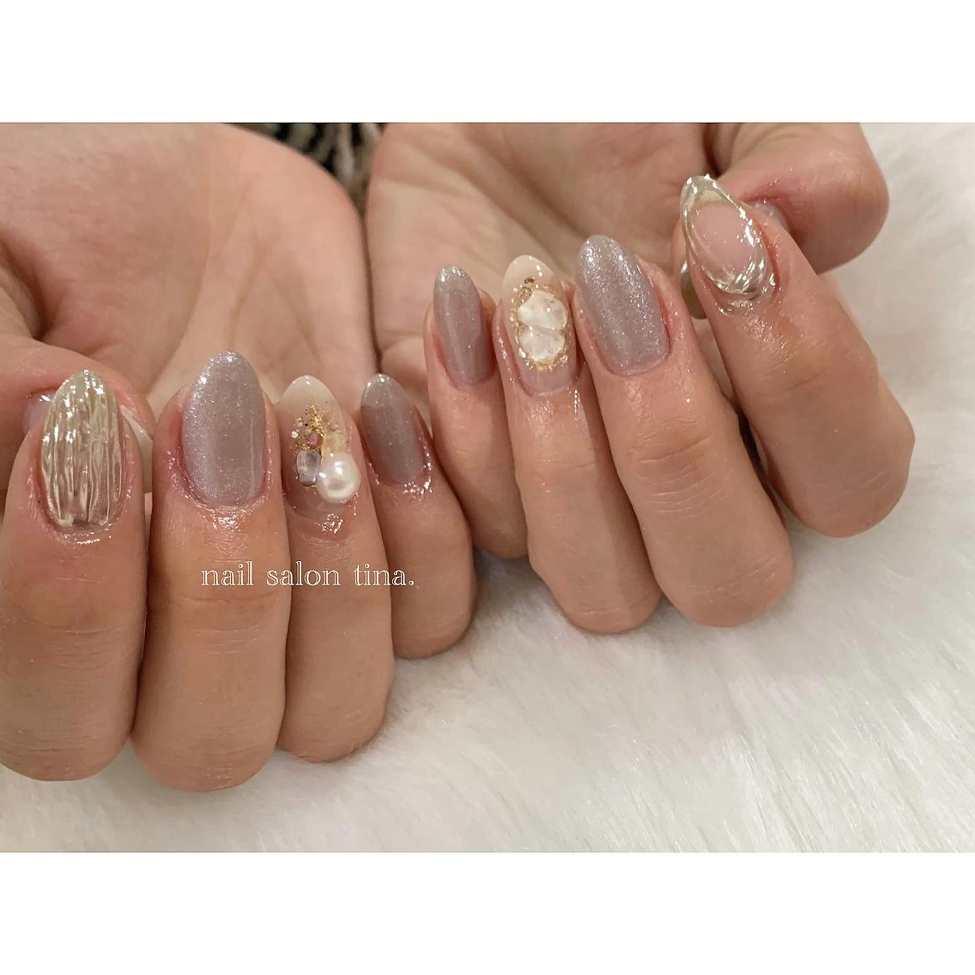 ネイル nail salon tina.所属・中山 はづきのネイルデザイン