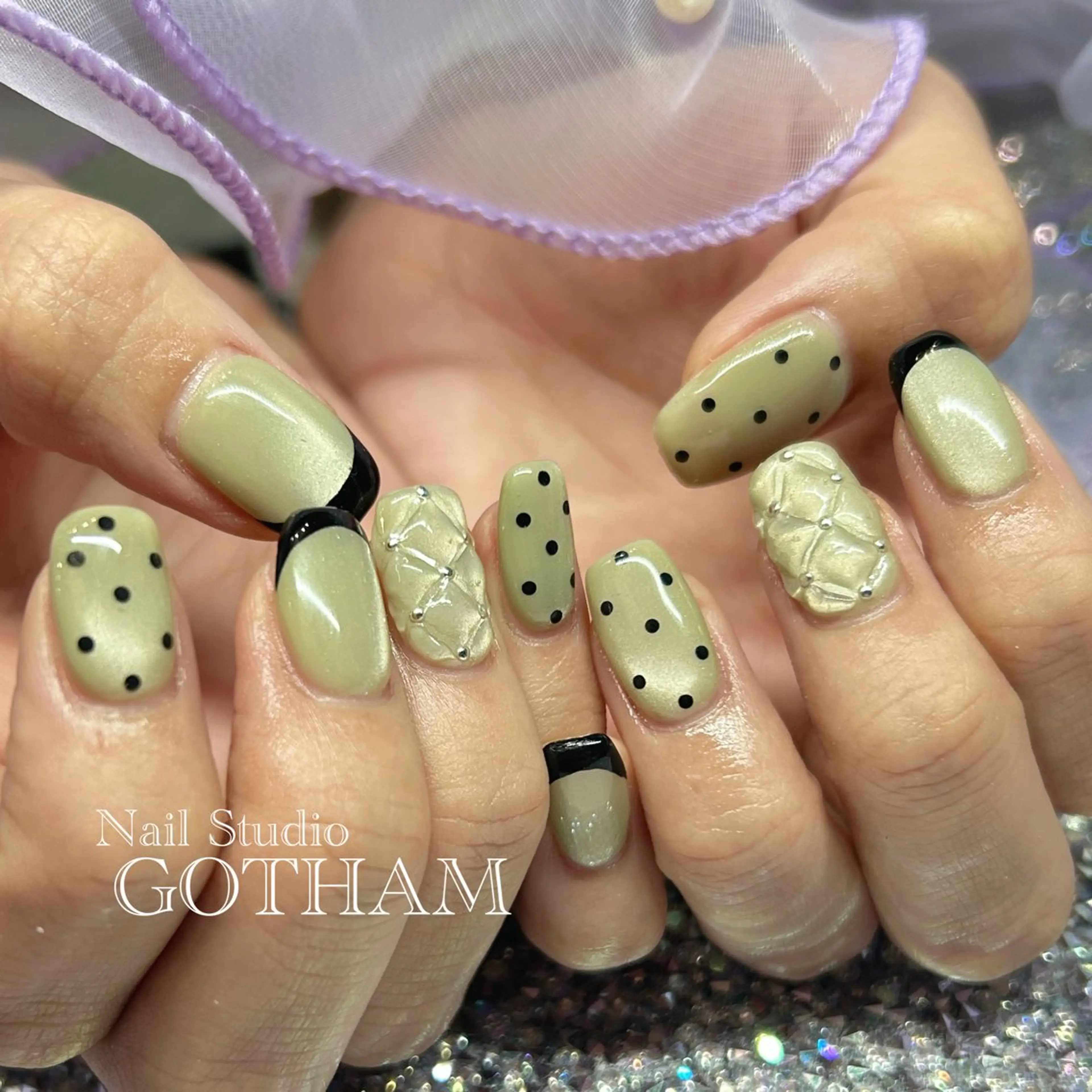 ネイル ハンドネイル Nail Studio GOTHAM所属・高円寺駅からすぐ🌈 ネイルGOTHAMのネイルデザイン