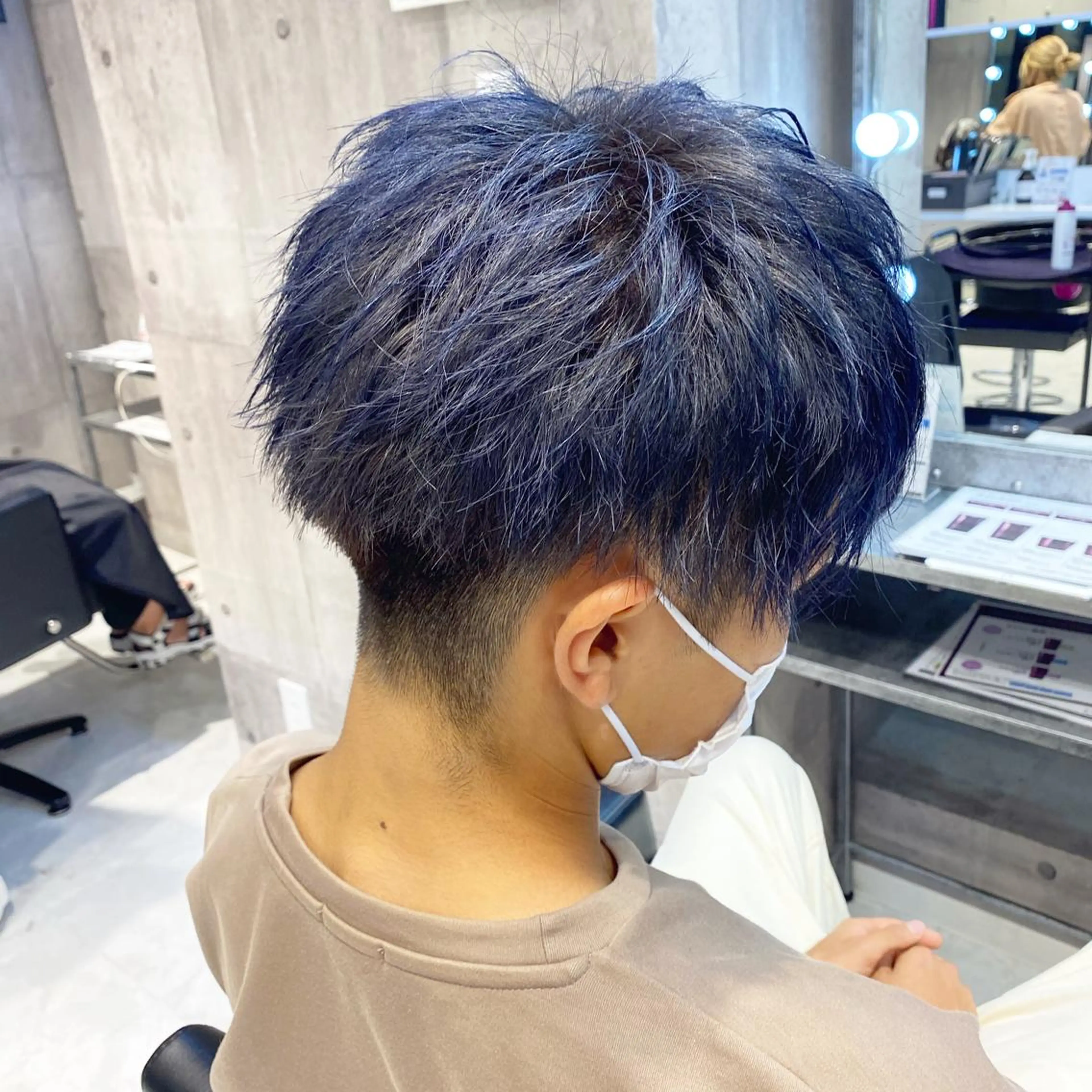 メンズ 🩵ムラ修正ブリーチ 🩵 YUUのヘアスタイル