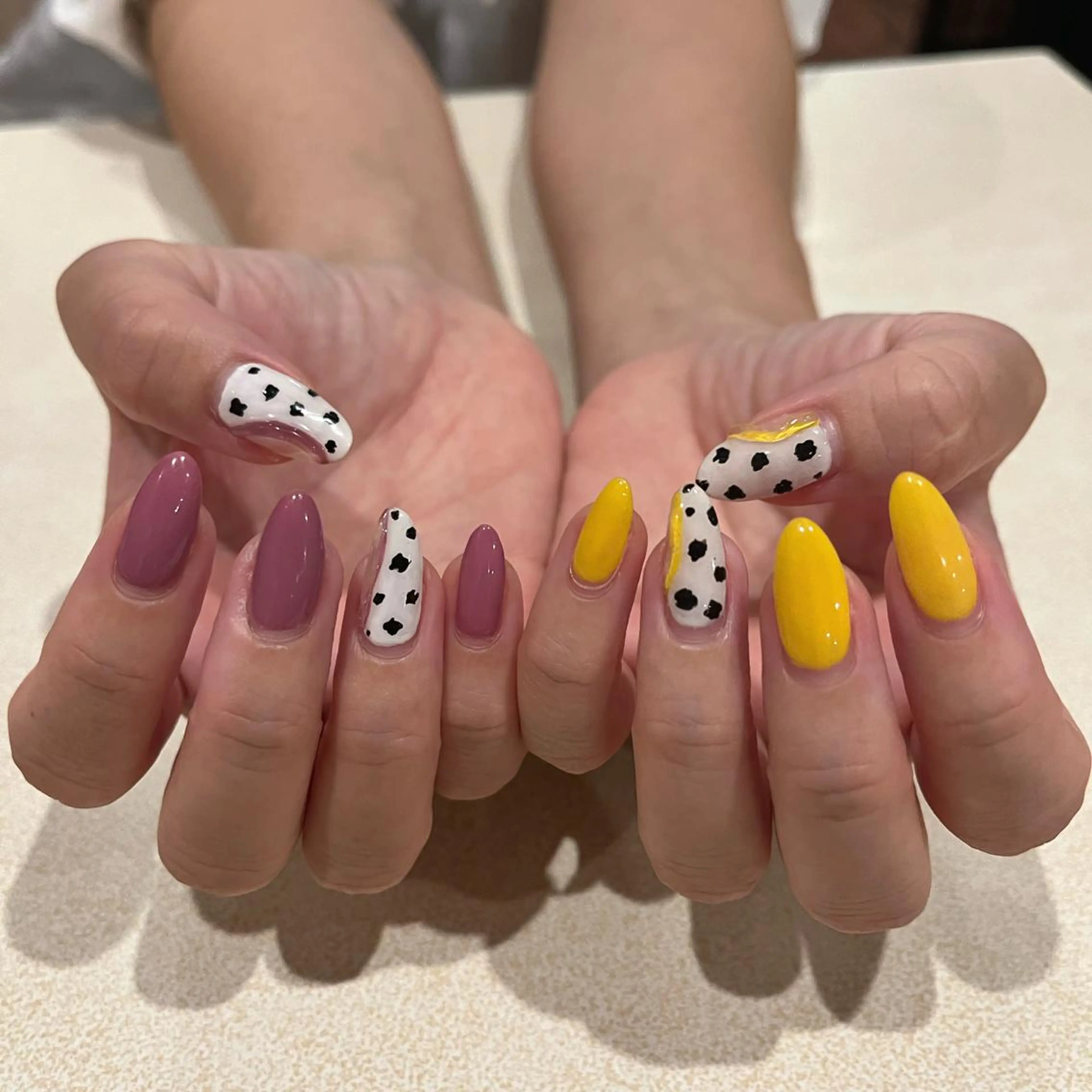ネイル 黄色 nailsalon prana所属・nailsalon pranaのネイルデザイン