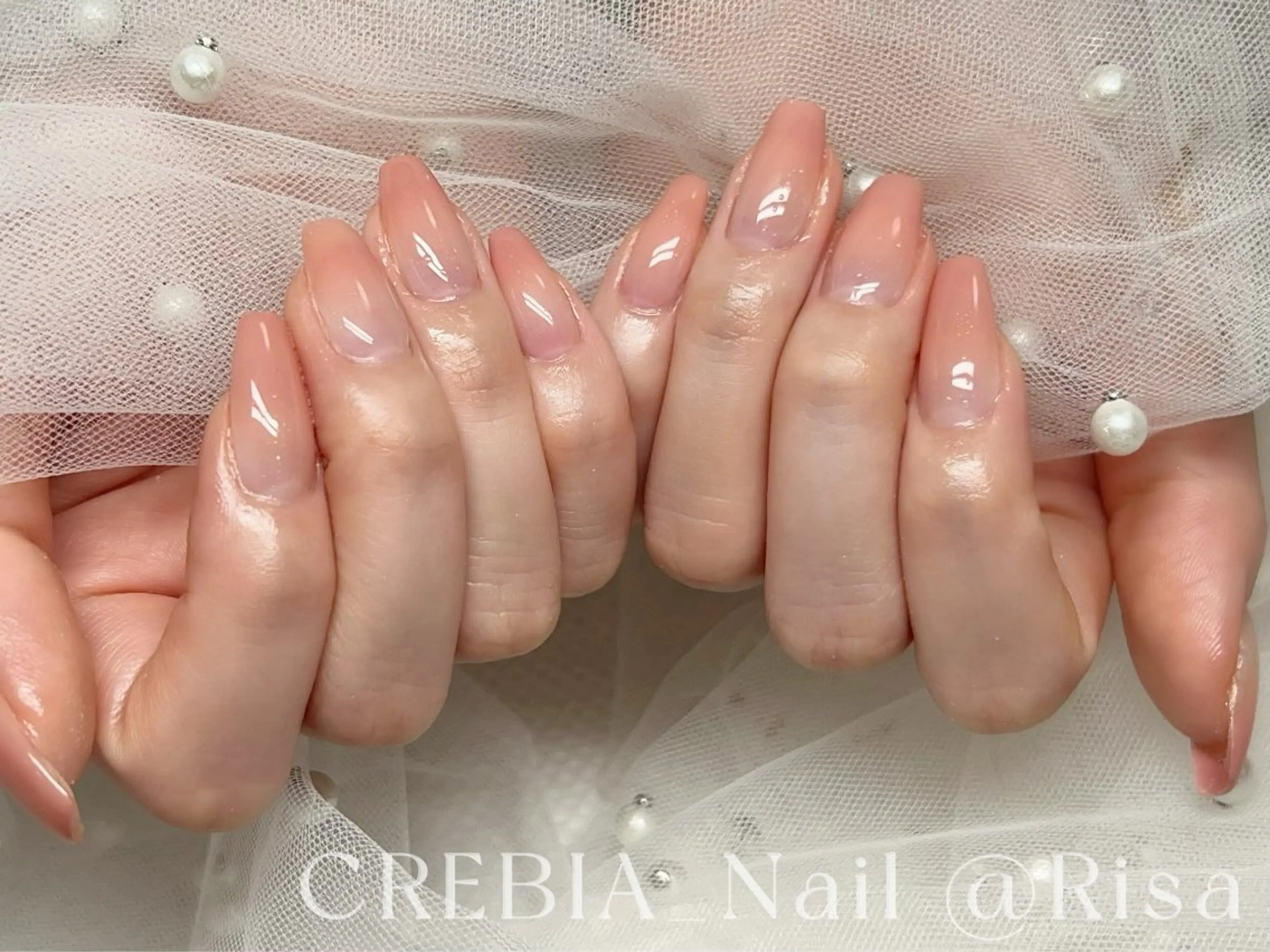 ネイル CREBIA beaute ネイル部所属・CREBIA @Risaのネイルデザイン
