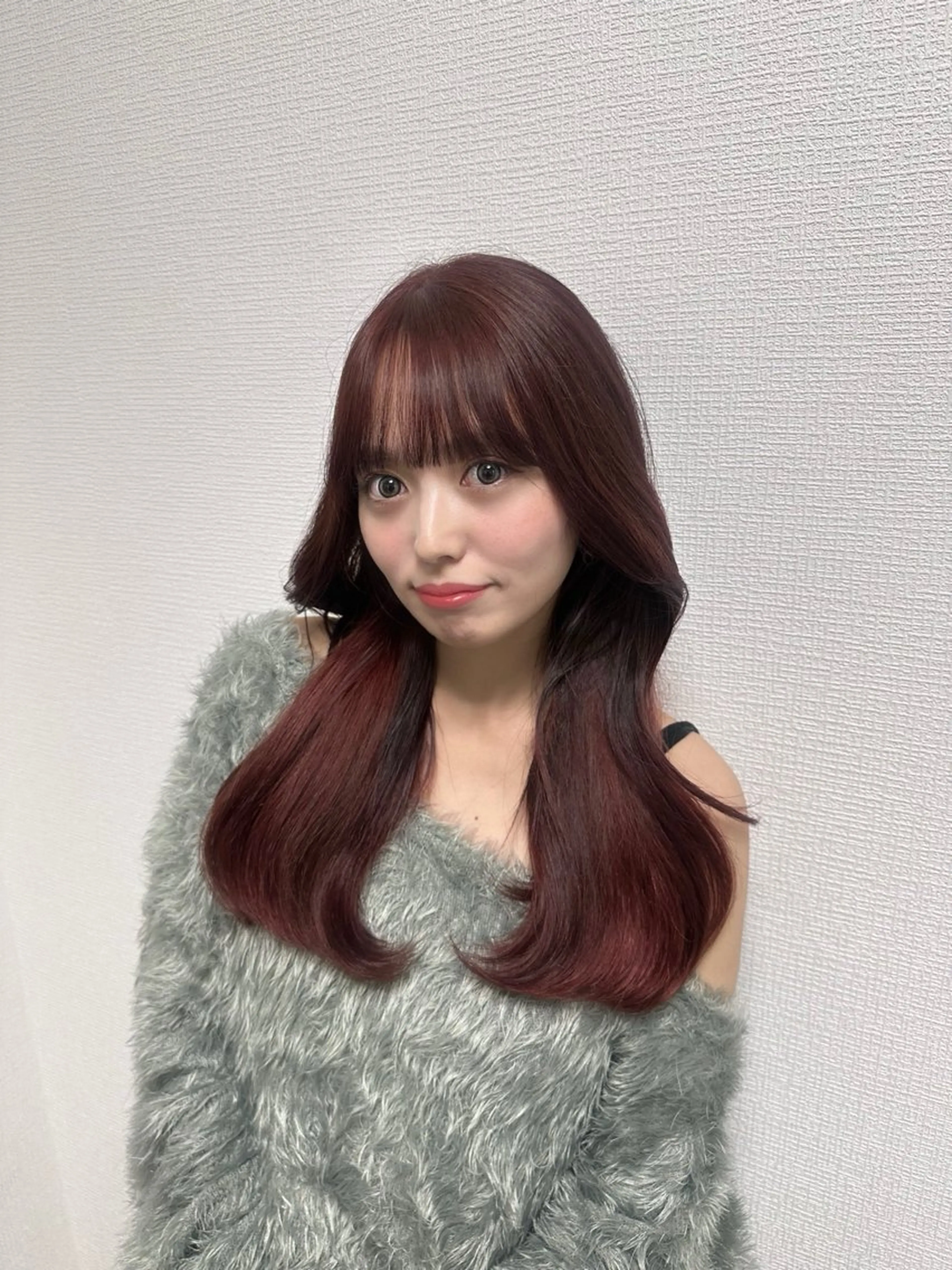 ロング カラー ブリーチ ダブルカラー ブリーチなしカラー 表参道指名1位💖 カラーの達人💗のヘアスタイル