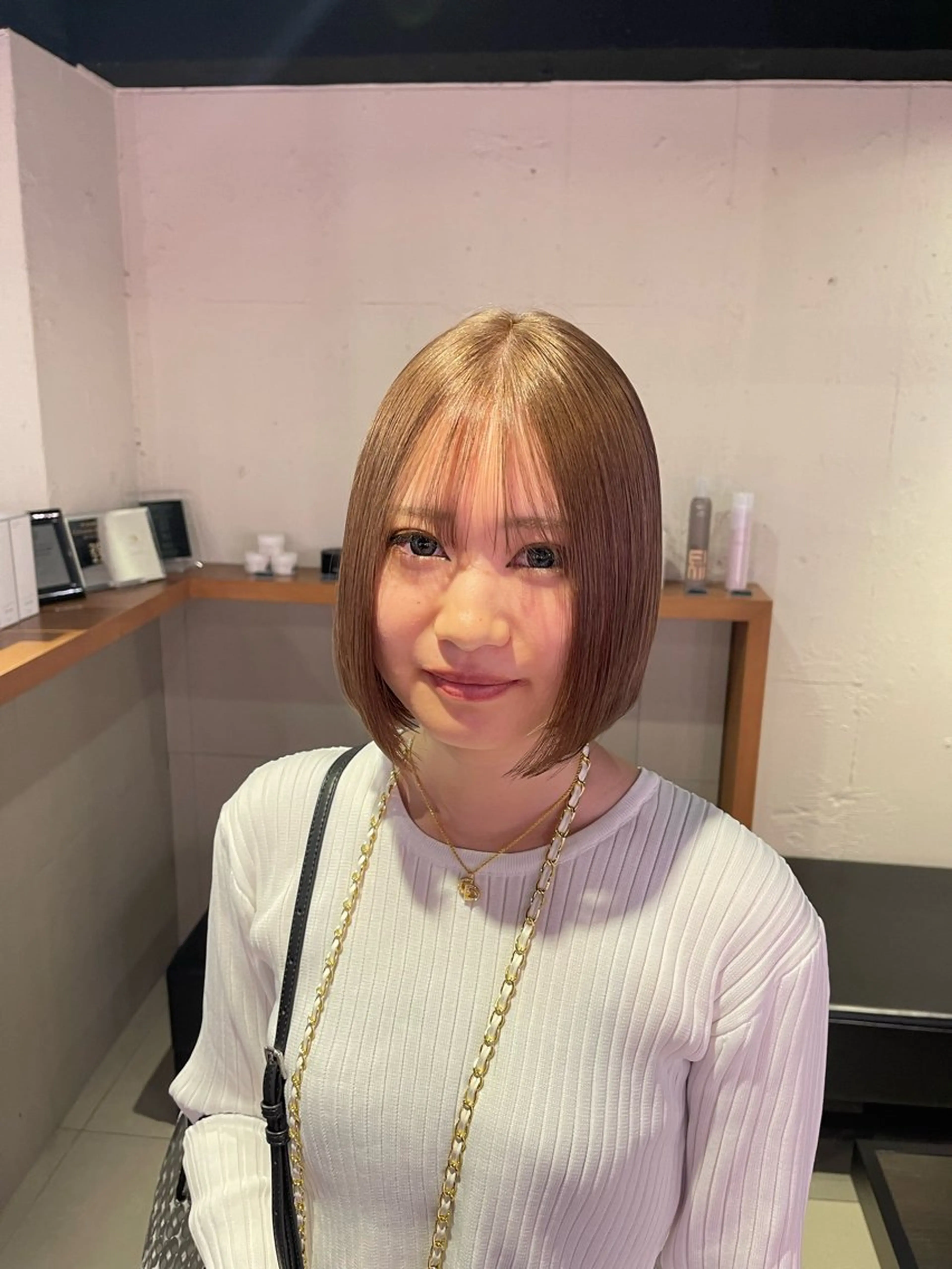 ショート カラー 渋谷美容師/ SERINAのヘアスタイル