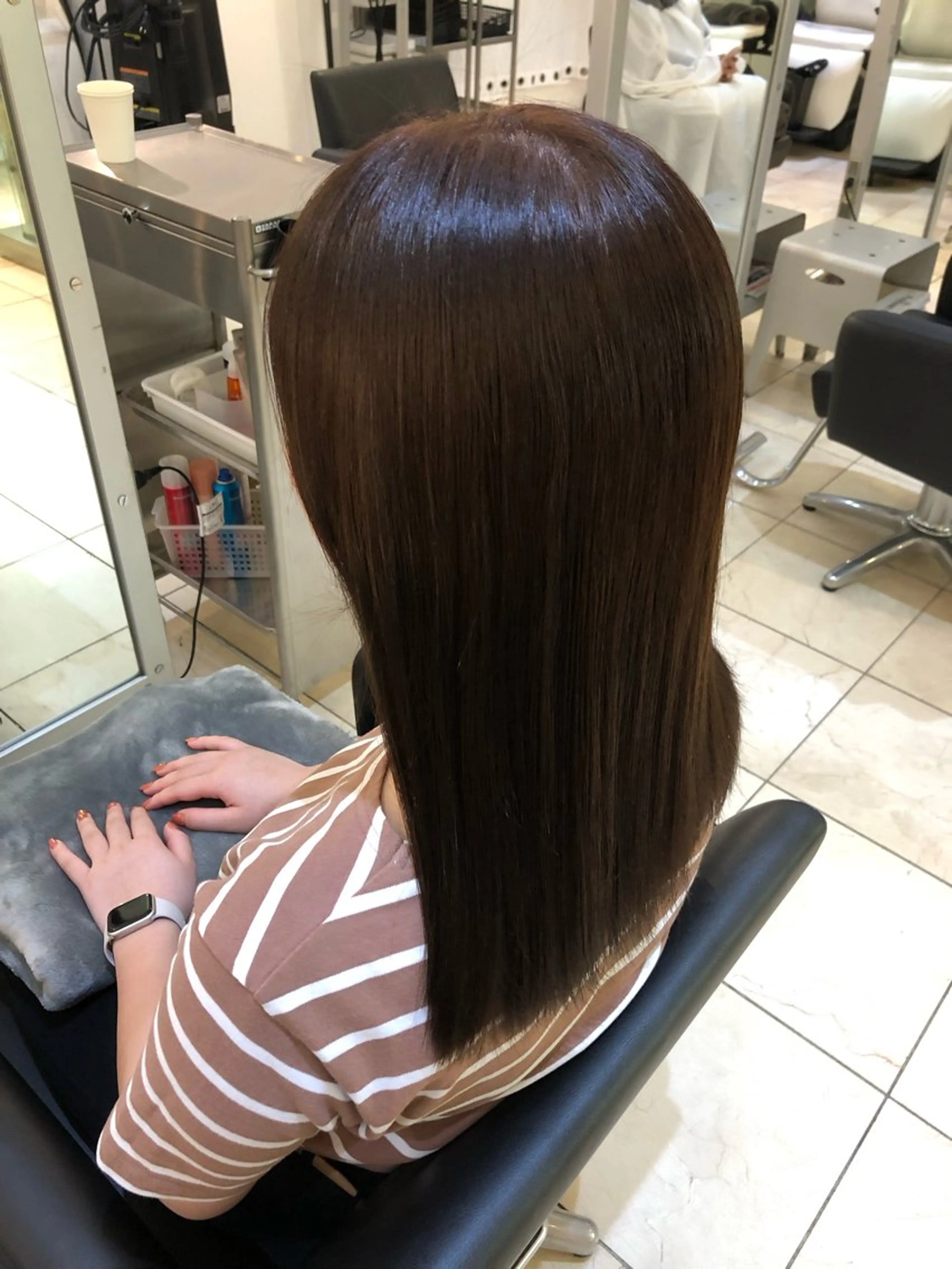 ロング カラー ボブミディパーマ❤︎ mizukiのヘアスタイル