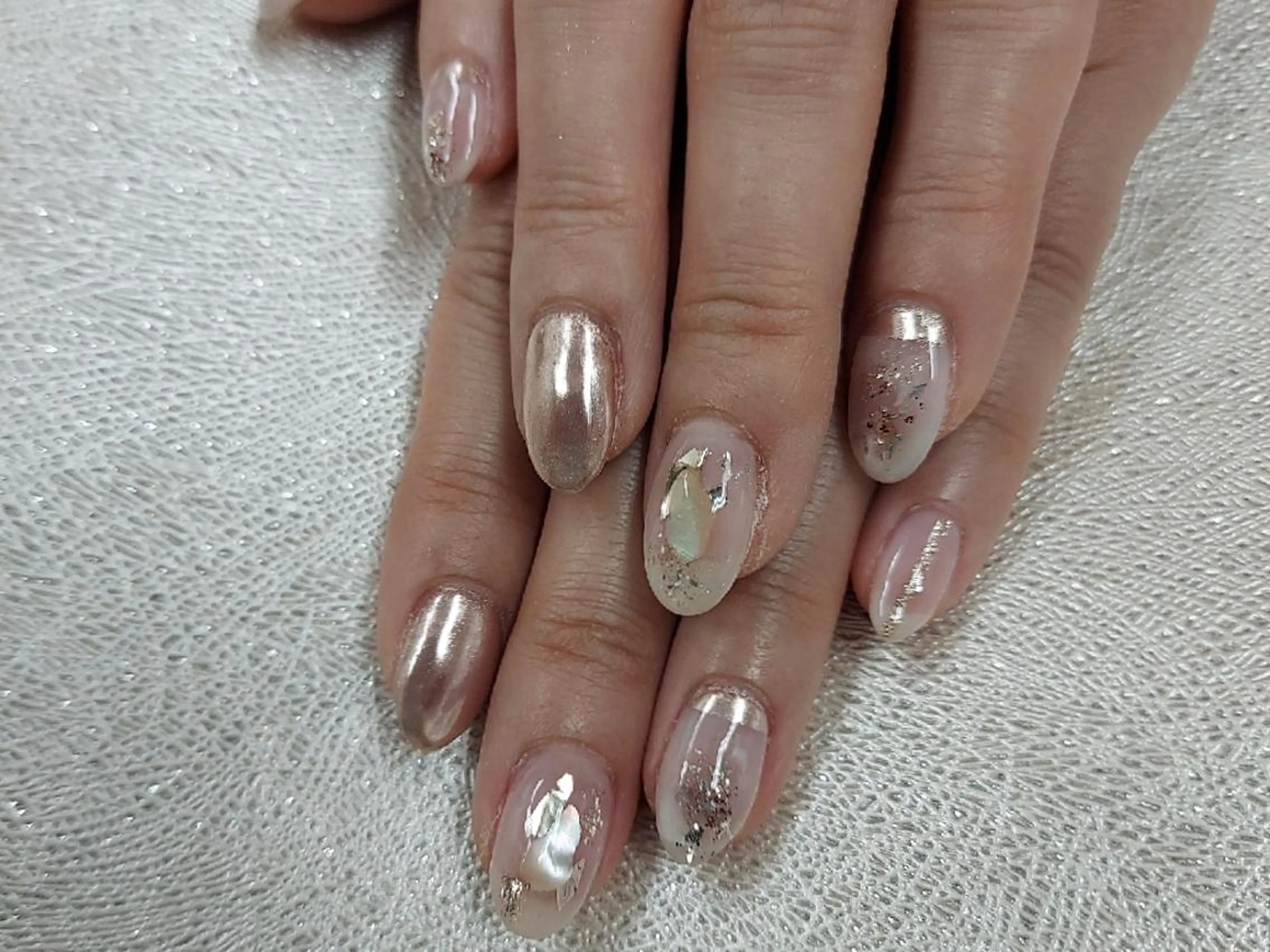 ネイル アートネイル ジェルネイル 持ち込み ニュアンスネイル ワンカラーネイル 河野ちえ (雑誌掲載サロン)のネイルデザイン