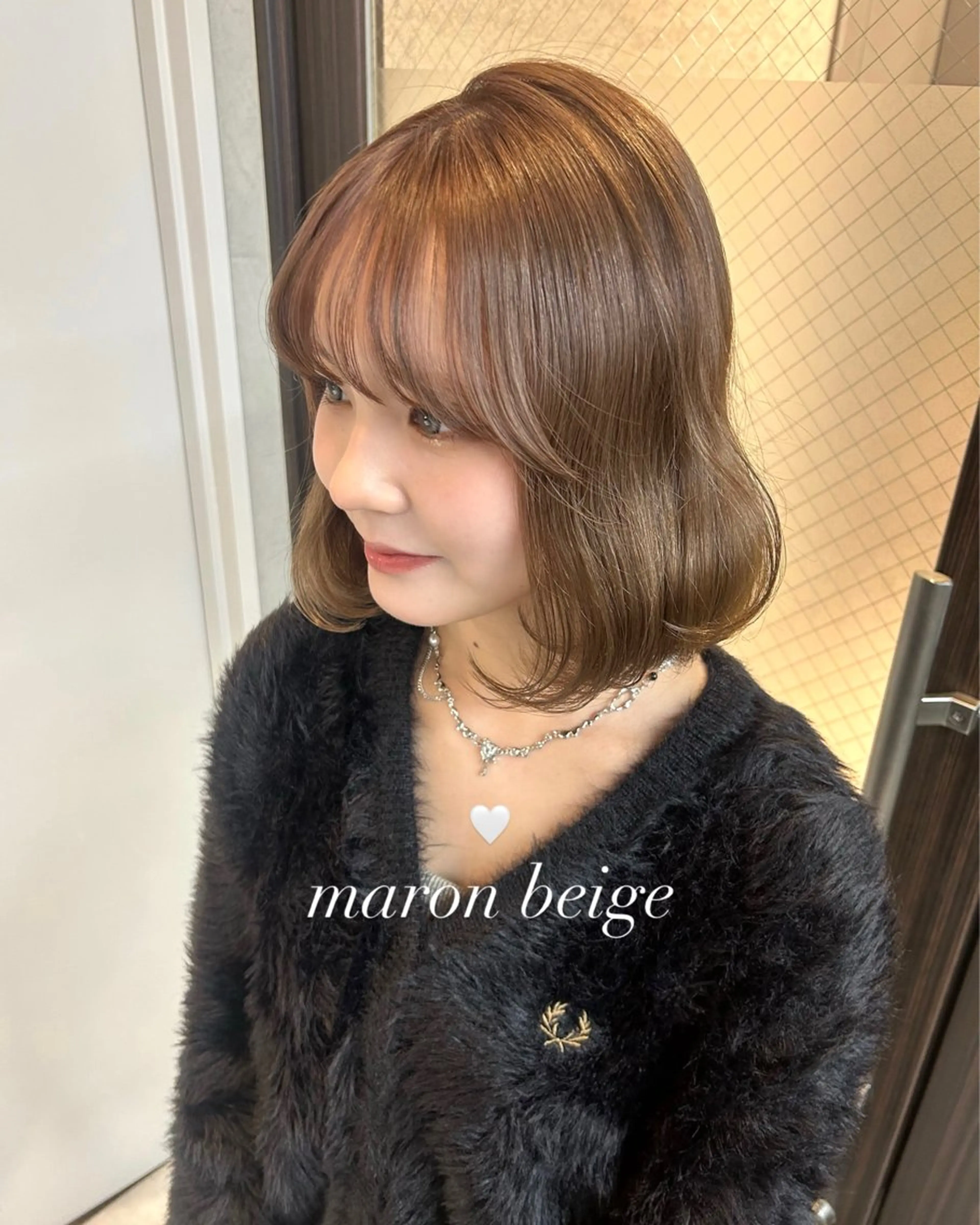 ショート カラー ブリーチ ケアカラー ブリーチなしカラー ヘアカラー トリートメント moe🎀 透明感カラーのヘアスタイル