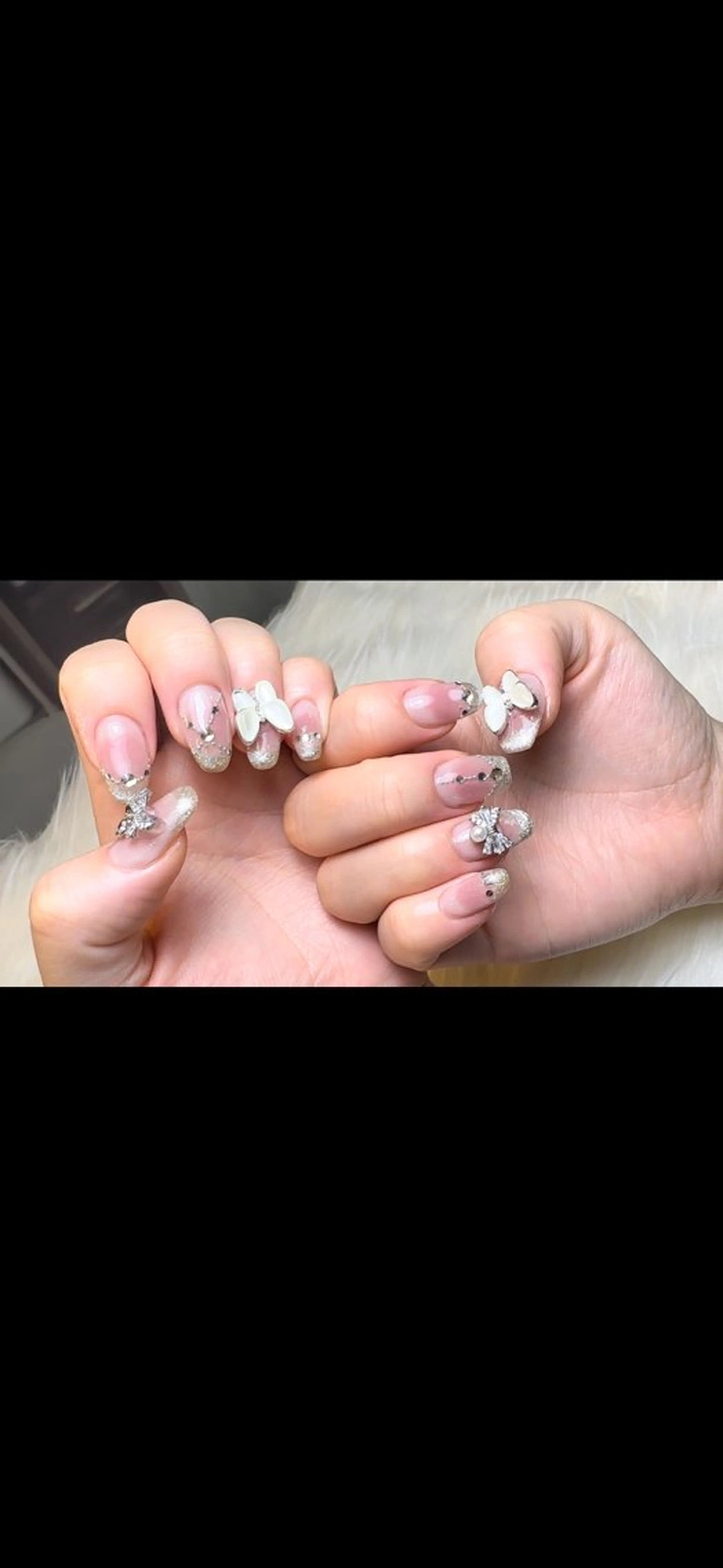 ネイル La vie mi nailニュアンスのネイルデザイン
