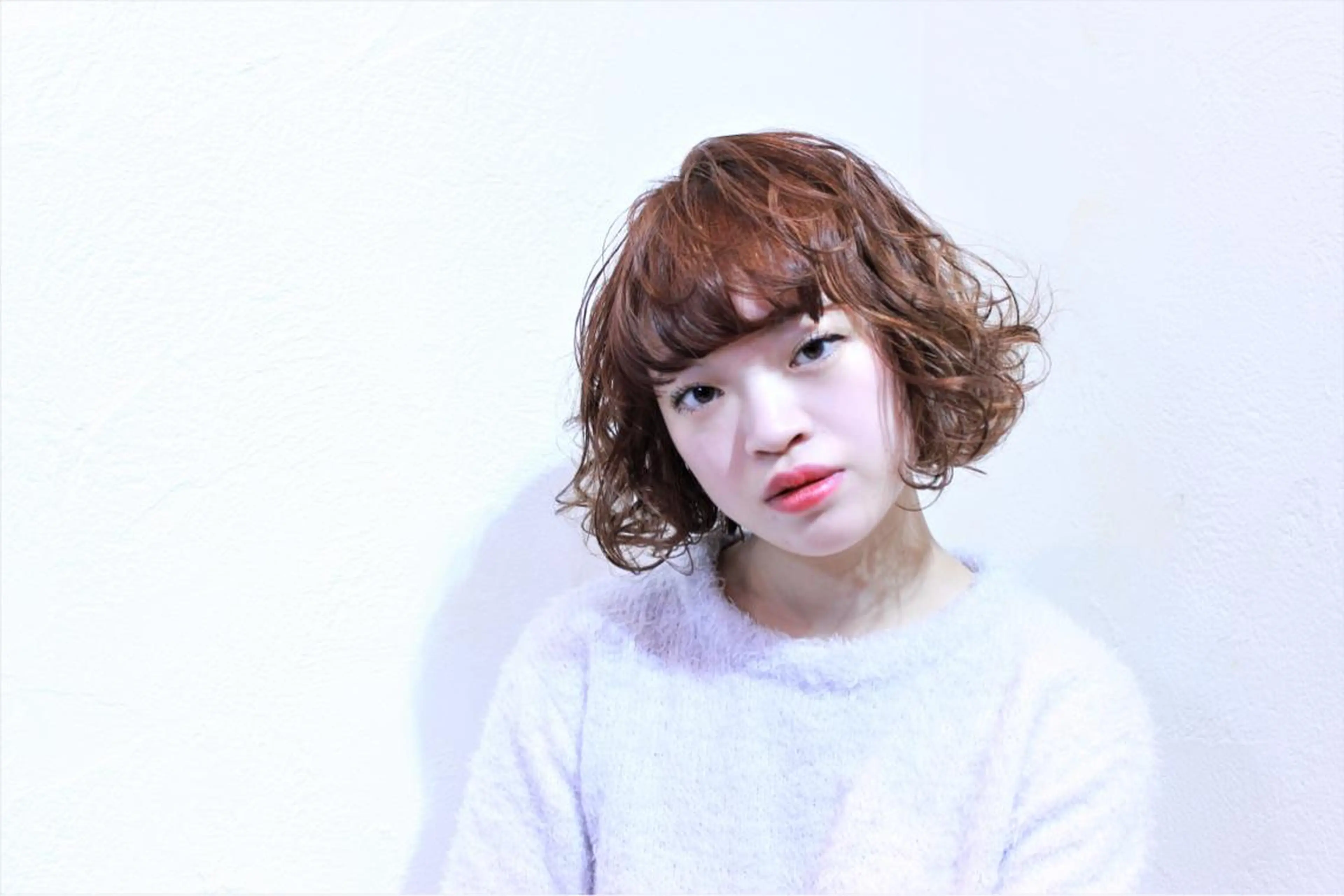 ショート 所渉/韓国レイヤー /ウルフカットのヘアスタイル