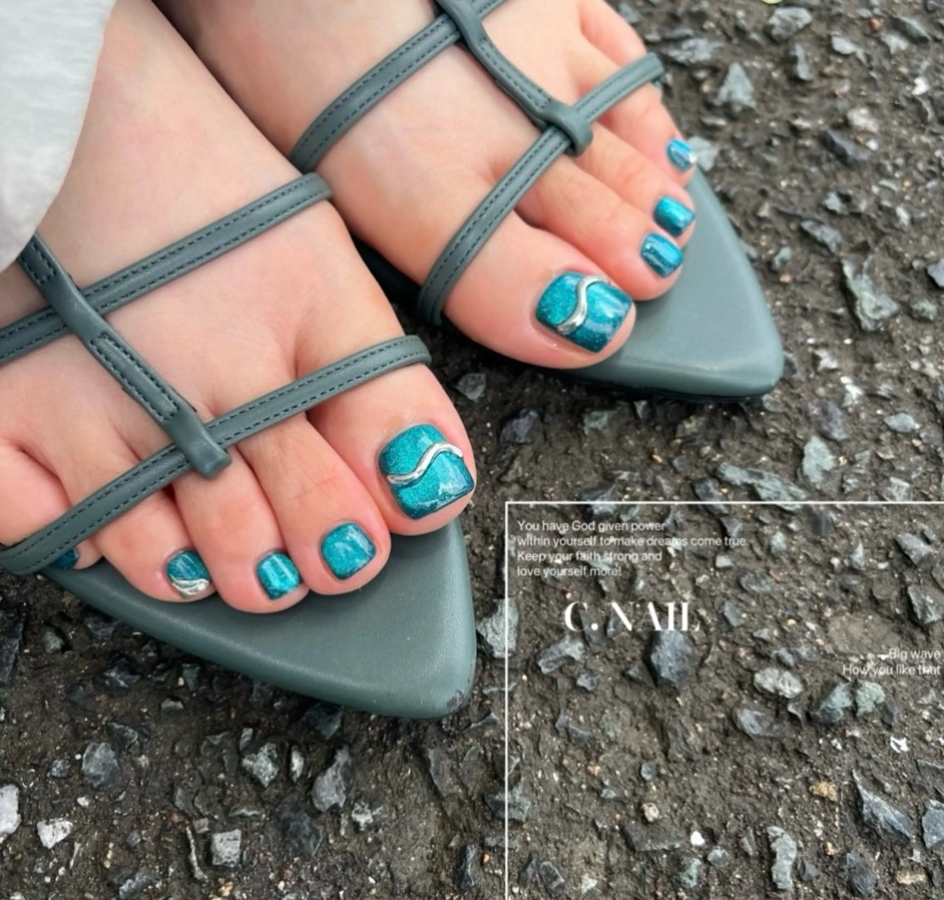ネイル フットネイル C.Nail &EYE筑紫駅のネイルデザイン