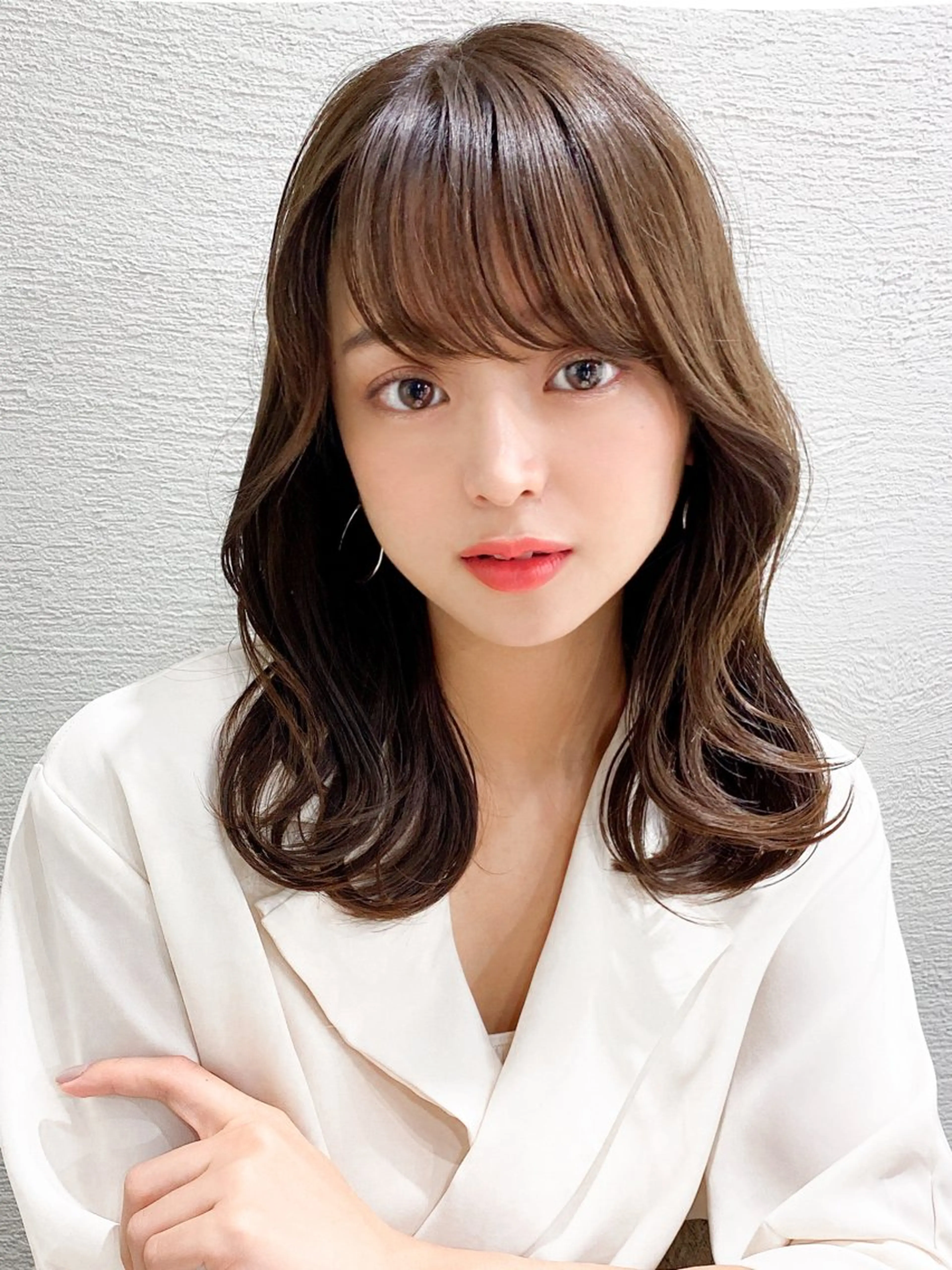 湿気にも負けない🫧前髪カット+前髪パーマ🫧の写真