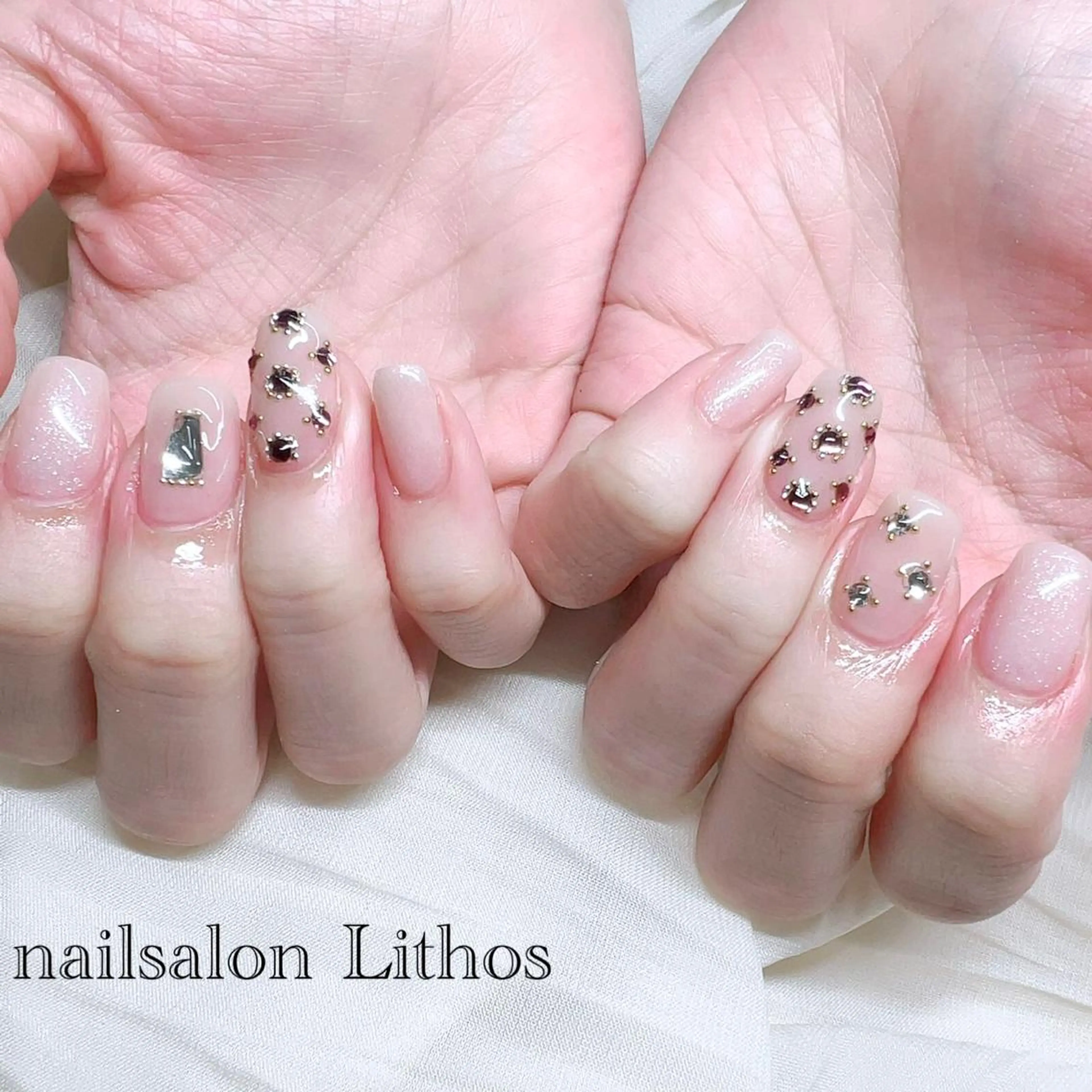 ネイル ハンドネイル nailsalon Lithos所属・nailsalon Recontreのネイルデザイン