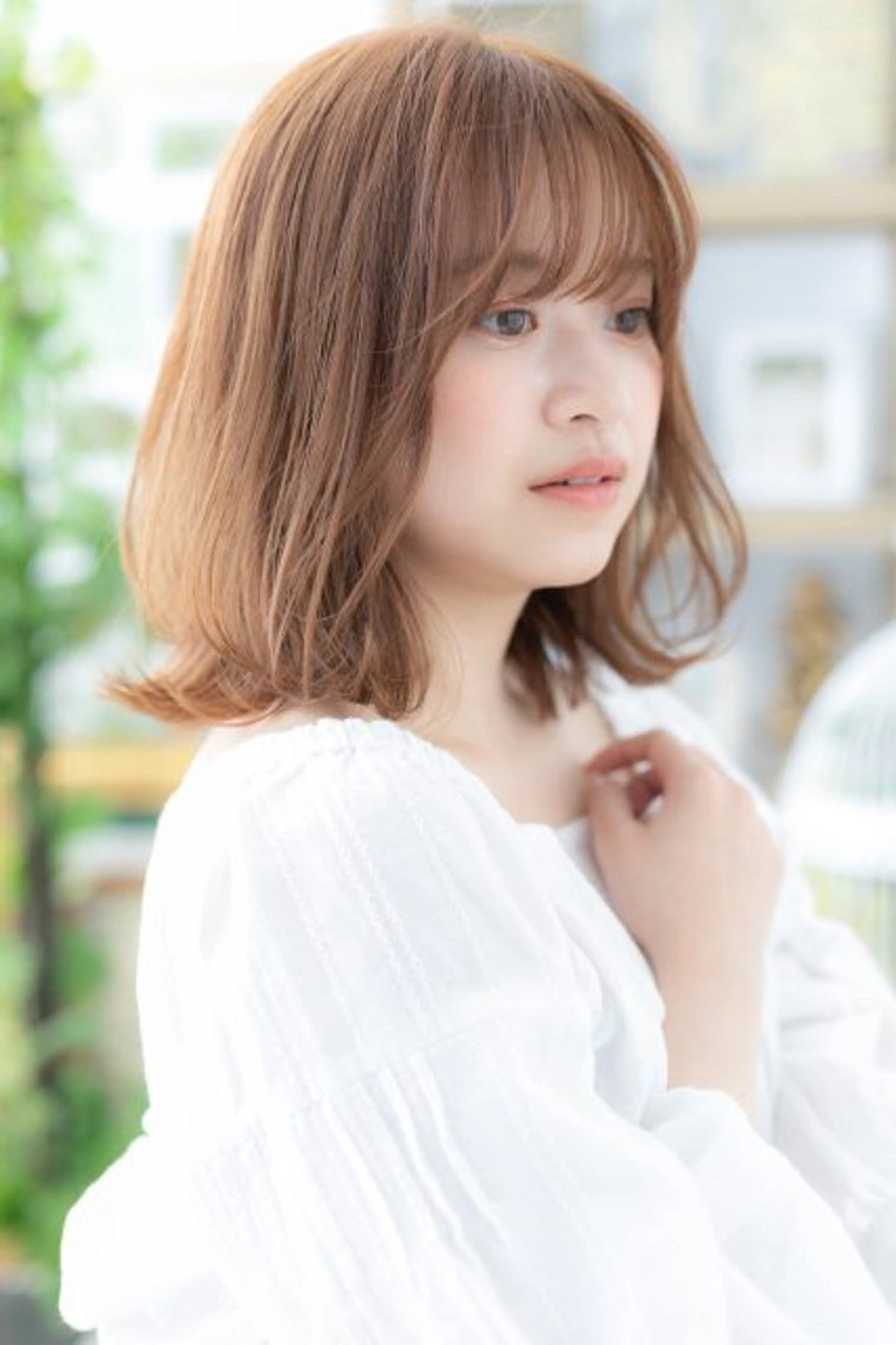 カラー 出町 光流のヘアスタイル