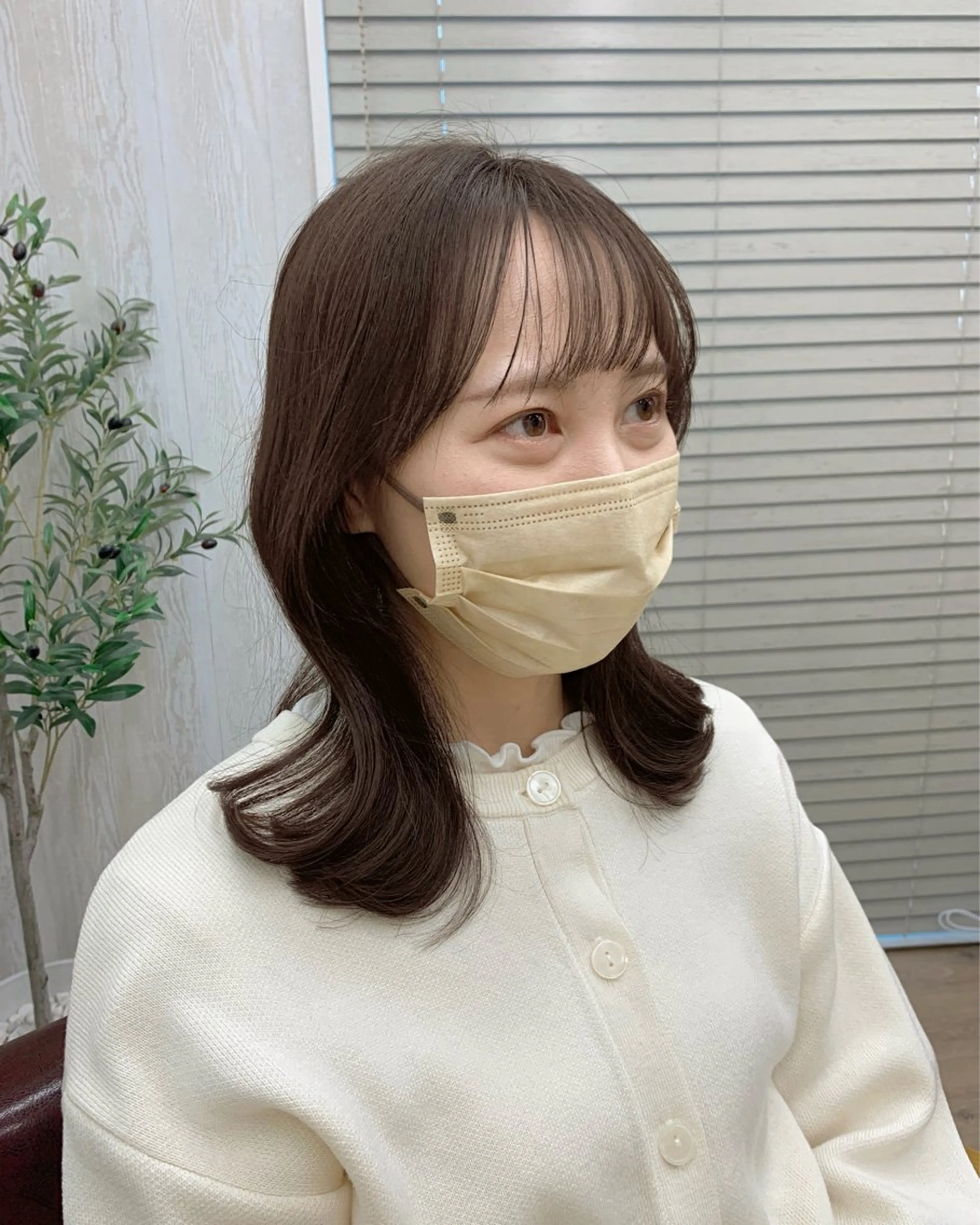 ミディアム カラー カット ヘアカラー トリートメント [toco] Runaのヘアスタイル