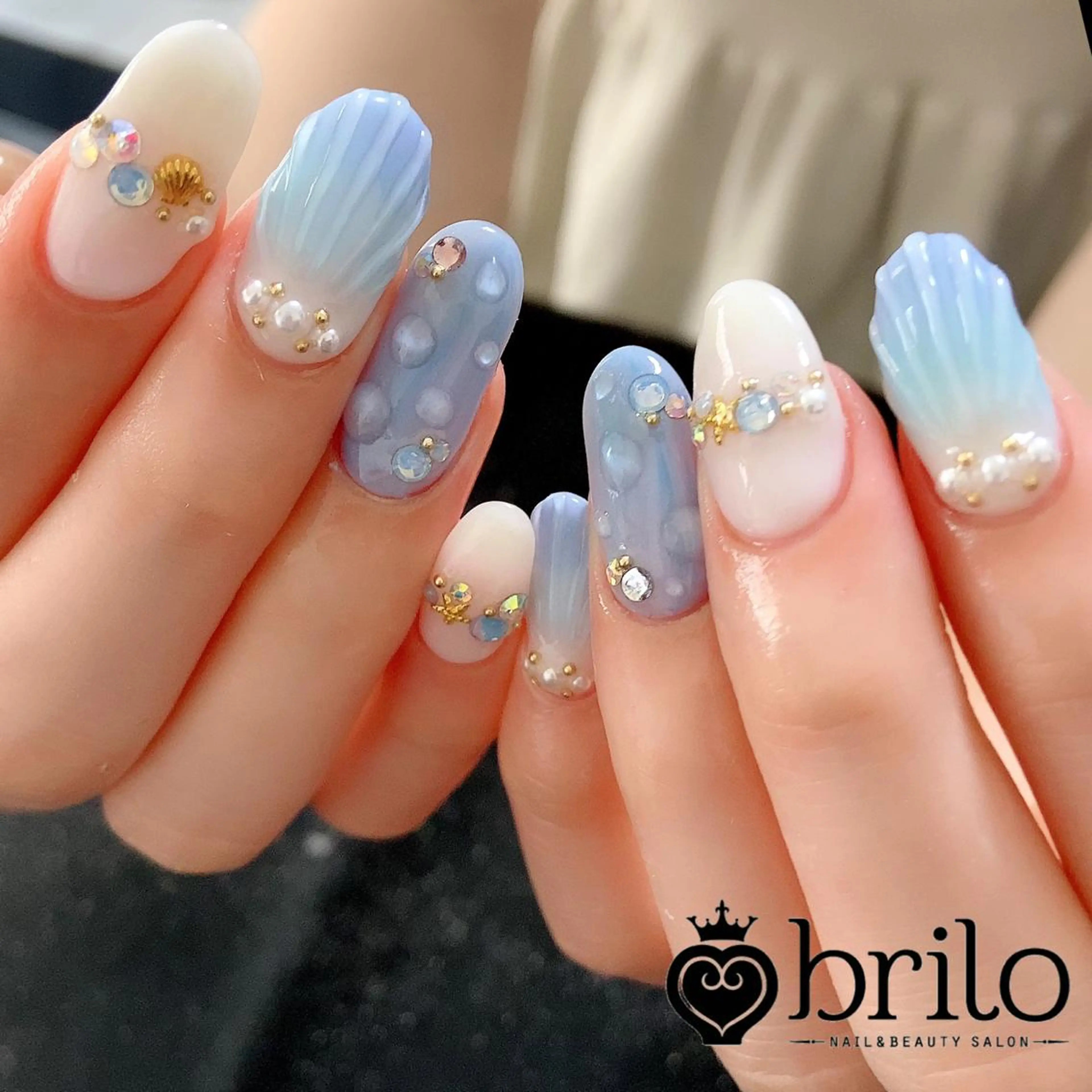 ネイル 夏ネイル brilo erikaのネイルデザイン