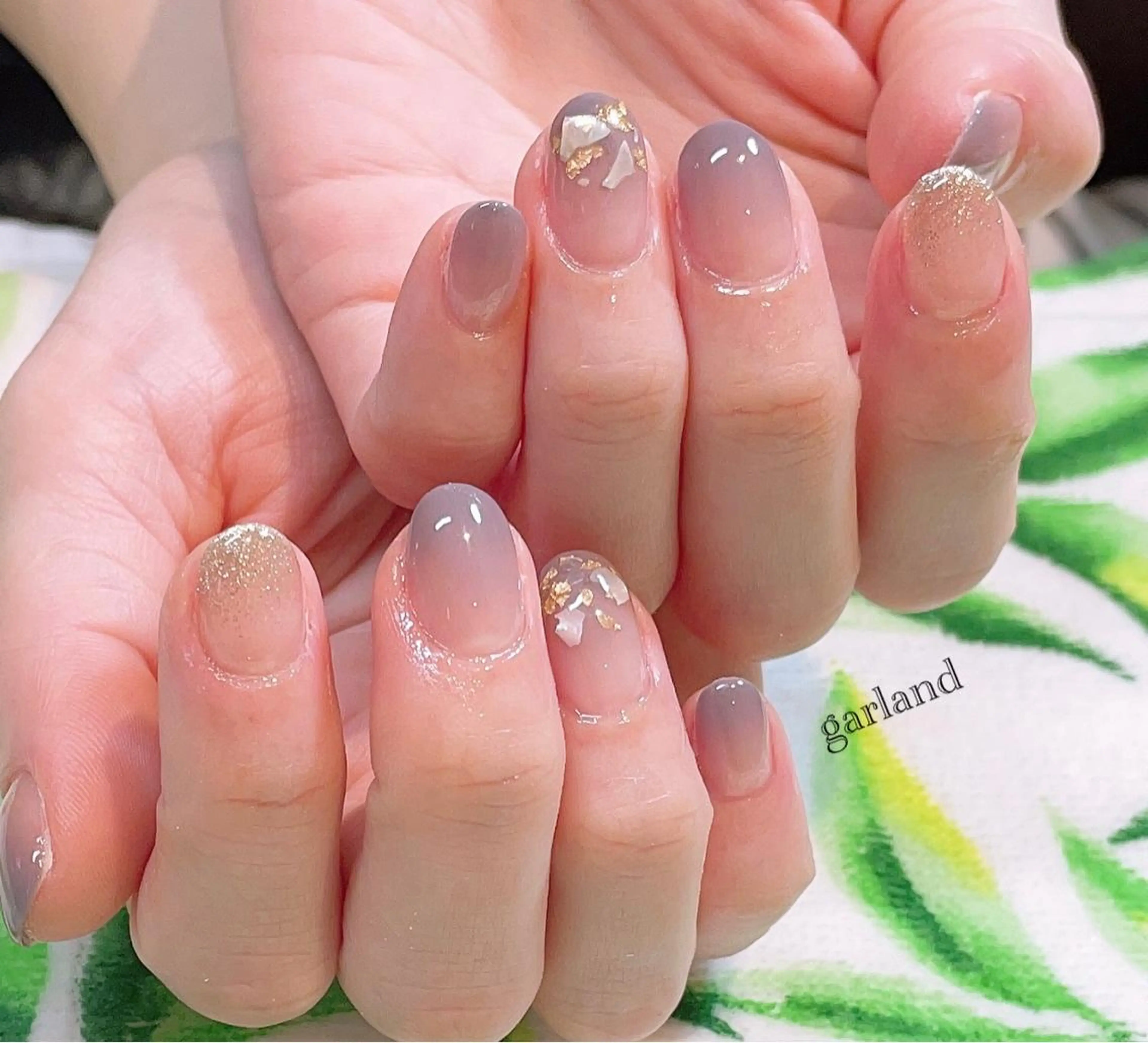 ネイル ハンドネイル Garland Nail.maoのネイルデザイン