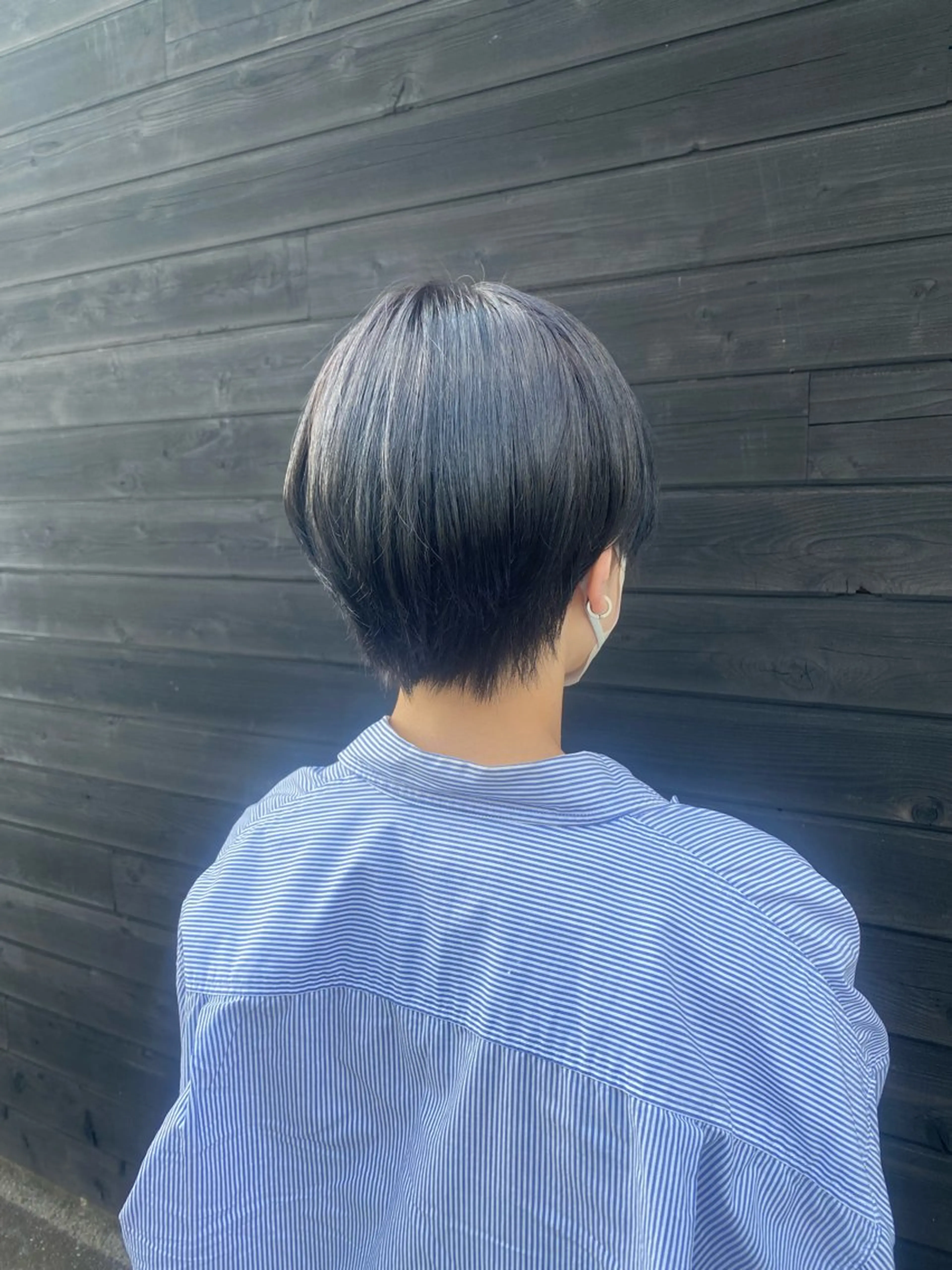 ショート カラー カット ヘアカラー nui 原田美紅のヘアスタイル