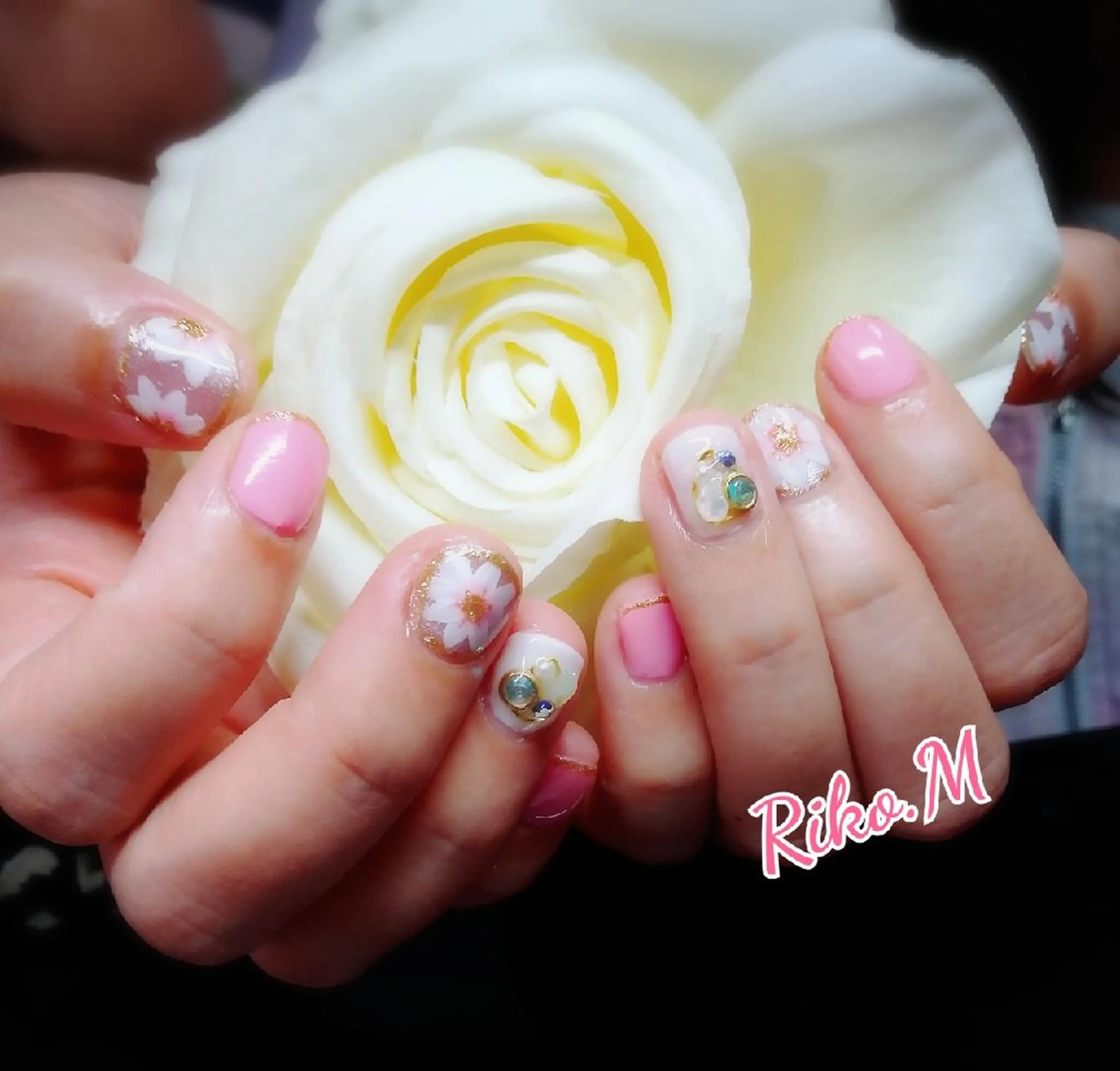 ネイル 入学式 nailsalon Riko.Mのネイルデザイン