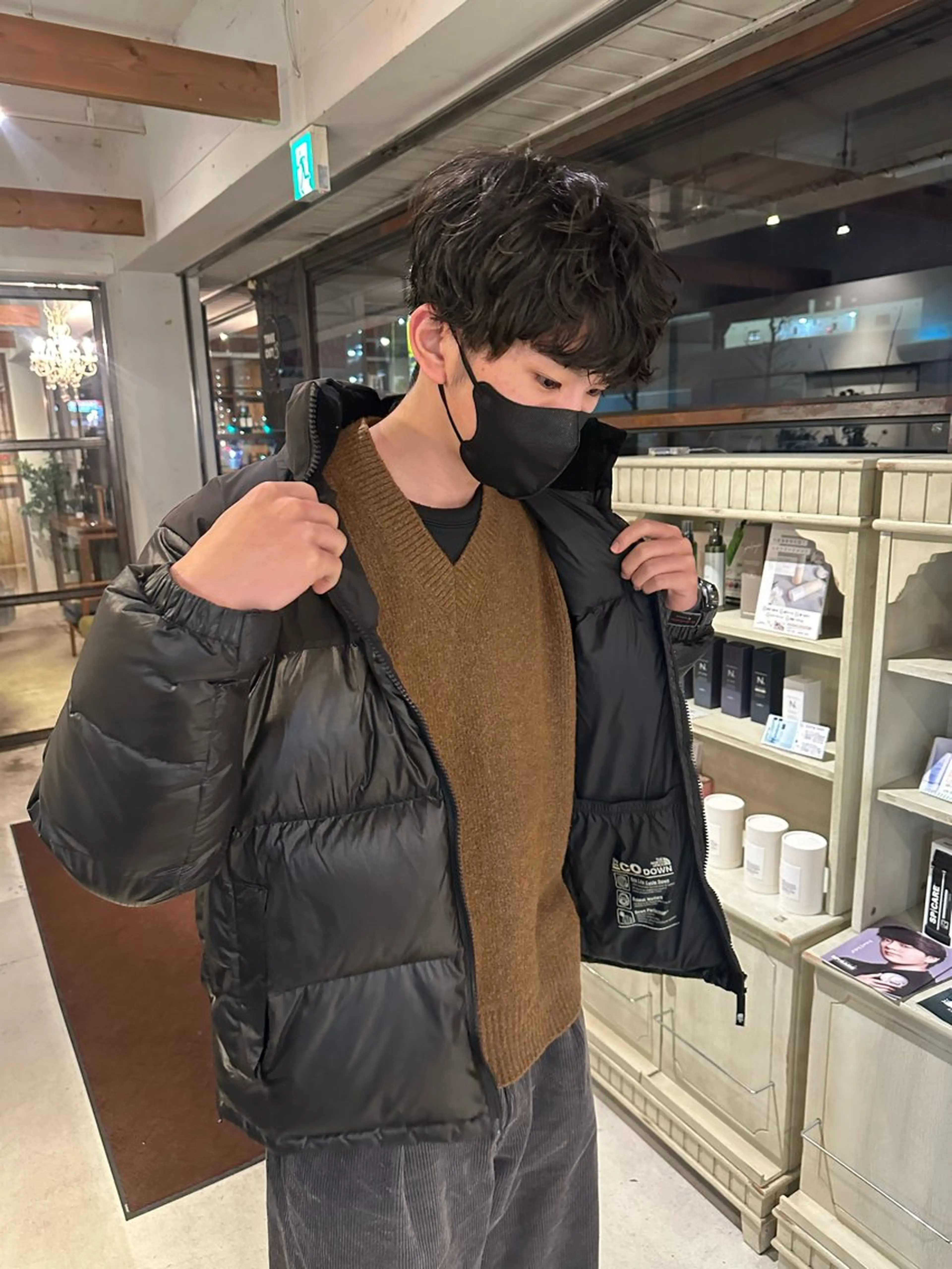 メンズ 門手 菜々子のヘアスタイル