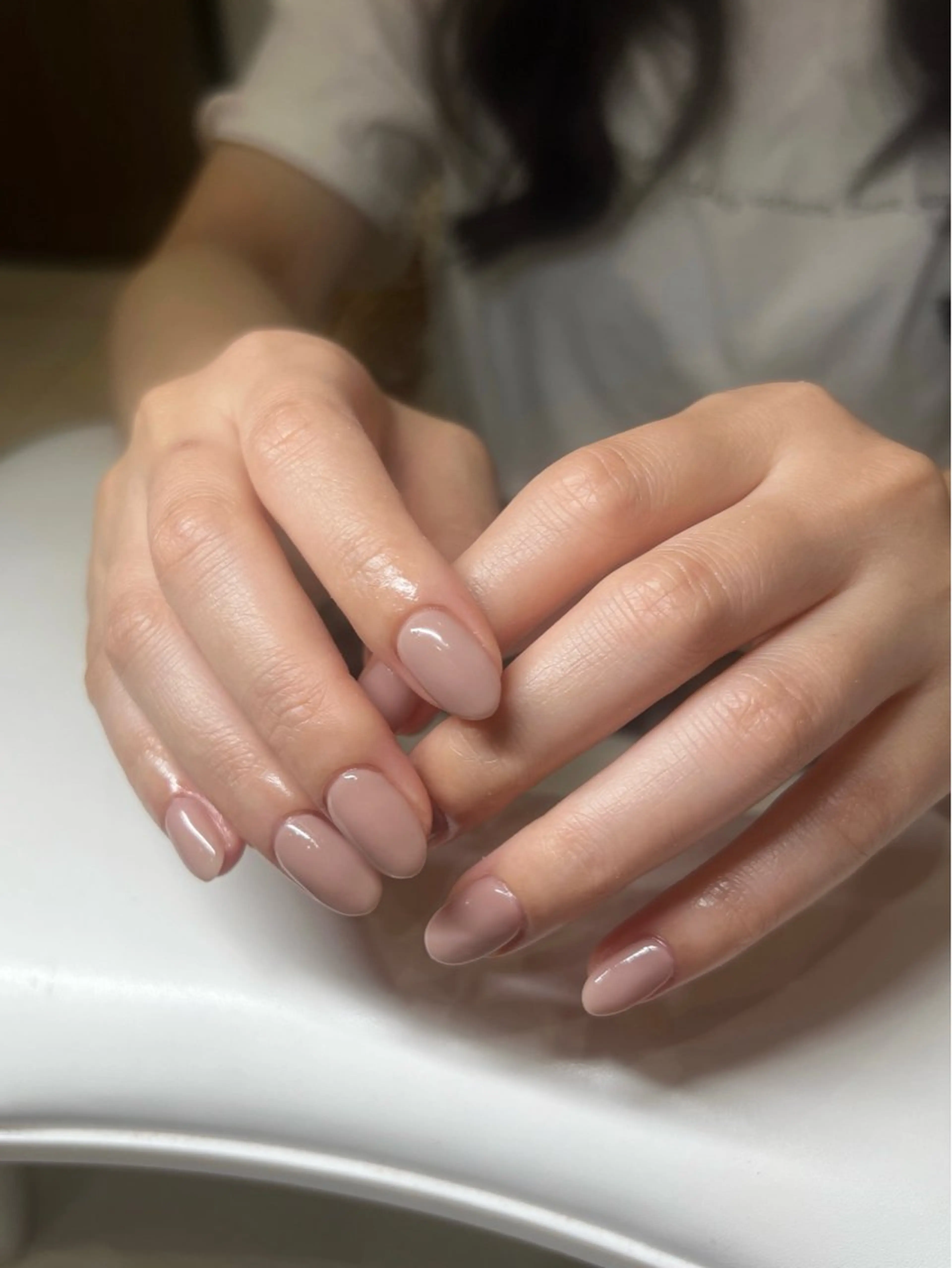 ジェルネイル💅🏻ワンカラーネイル(※オフなし)10月​〜​🍀の写真