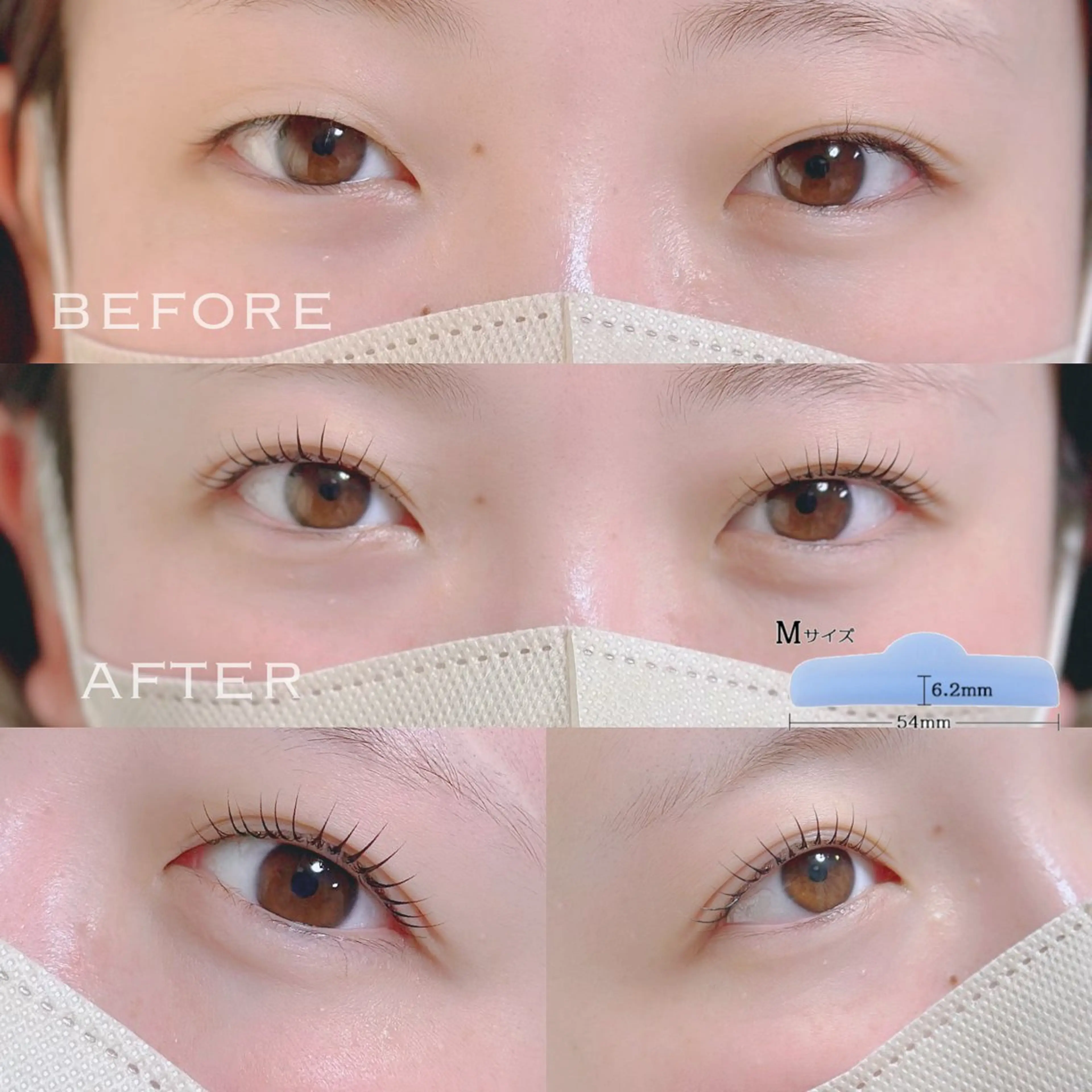 マツエク・マツパ マツパ eyelash ricoのマツエク・マツパデザイン