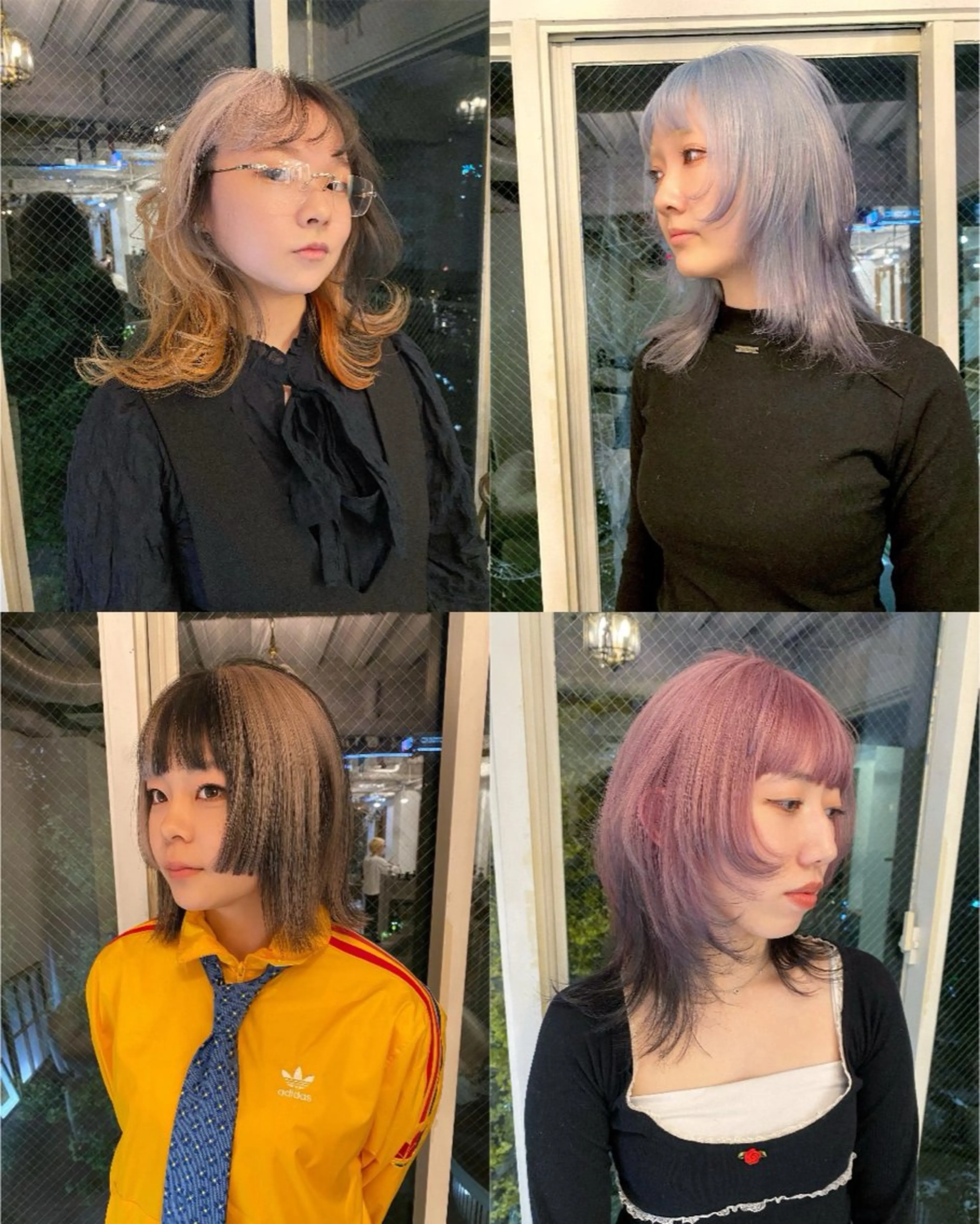 ロング ヘアカラー sea's所属・平果帆/レイヤー /矢場町/ブリーチのヘアスタイル