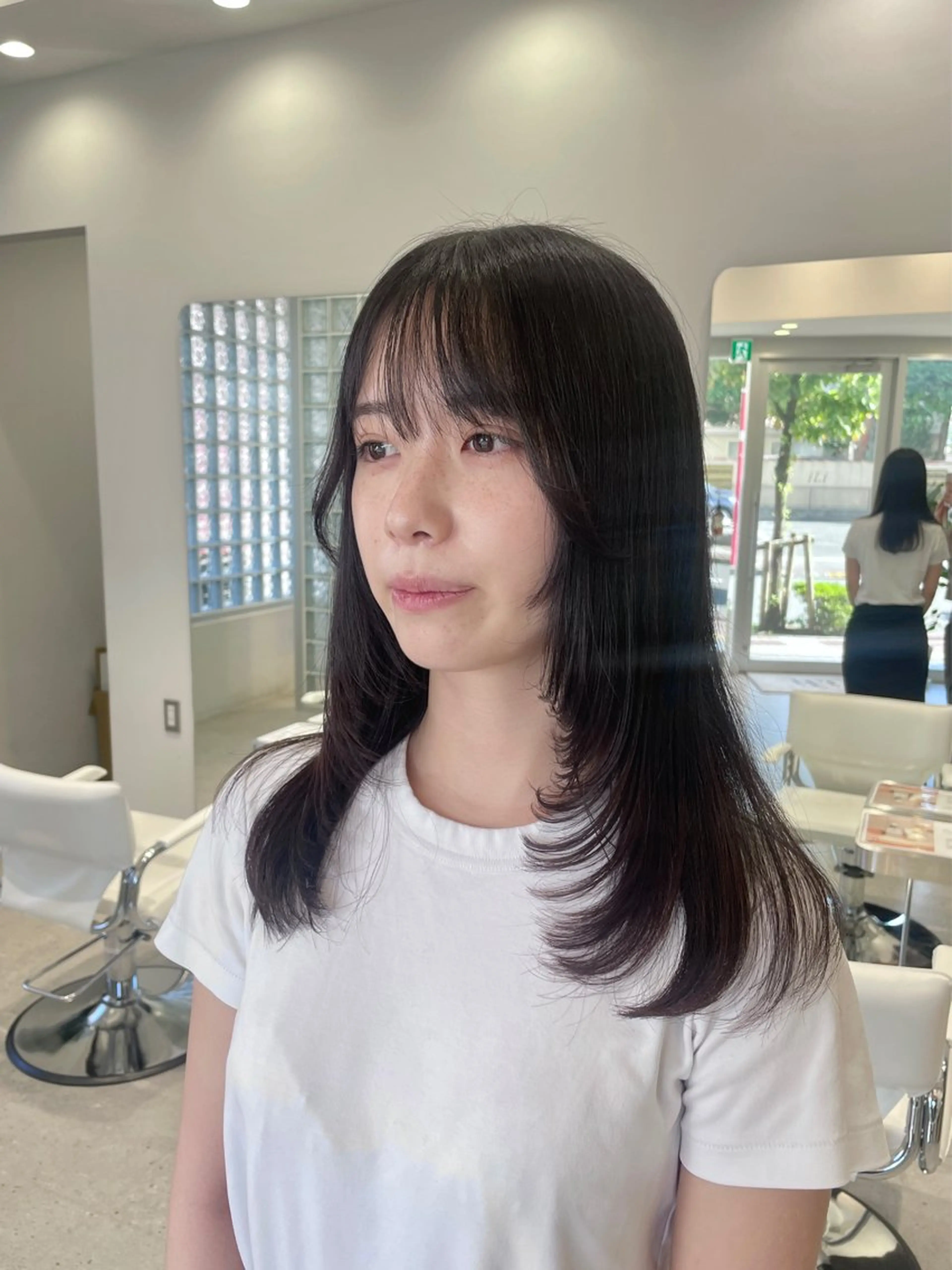 セミロング カット Lyuck所属・艶カラー ⋆✦ HIROMIのヘアスタイル