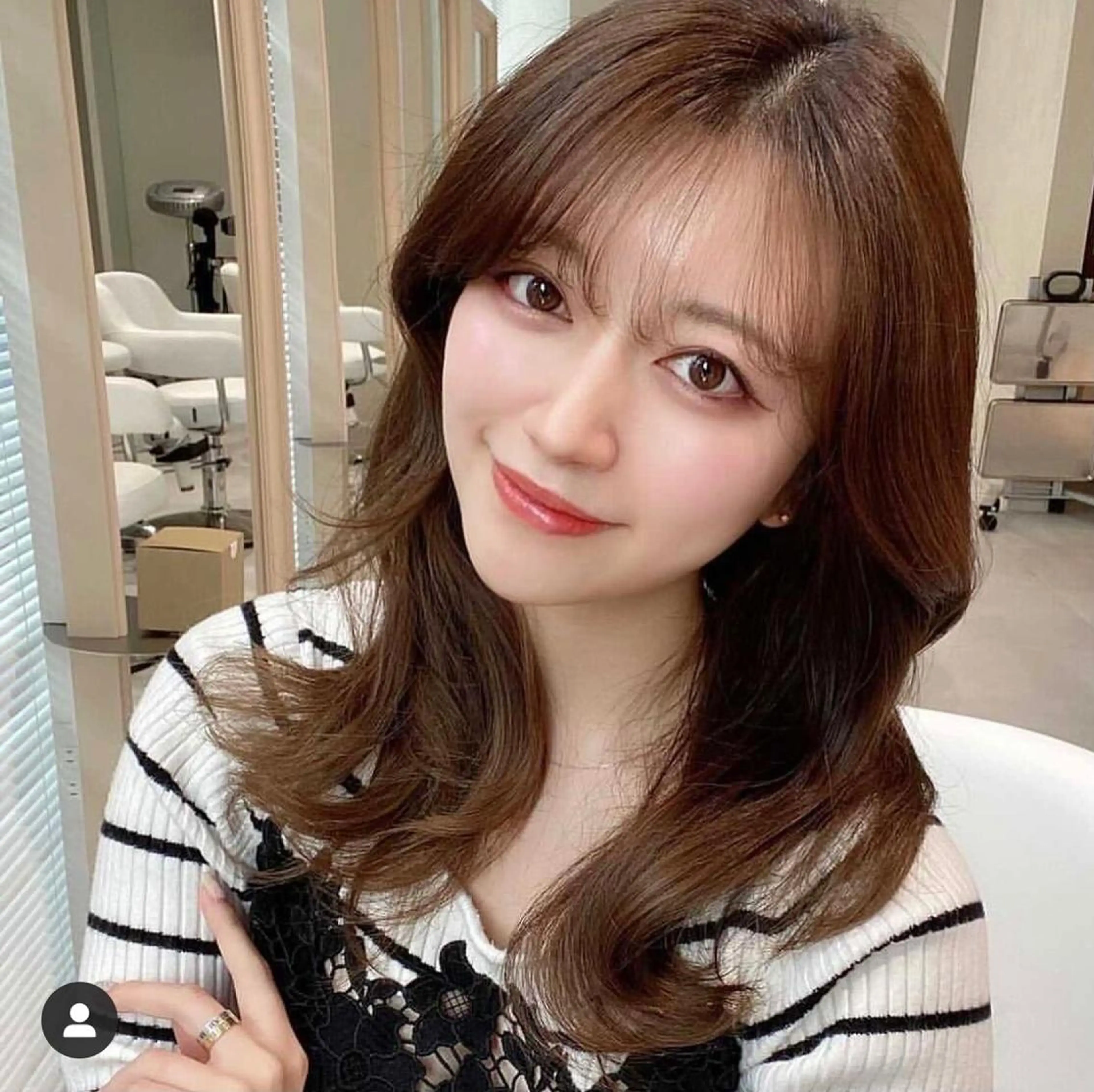 ミディアム nex the salon coall所属・【美髪矯正特化】 ズケヤマのヘアスタイル