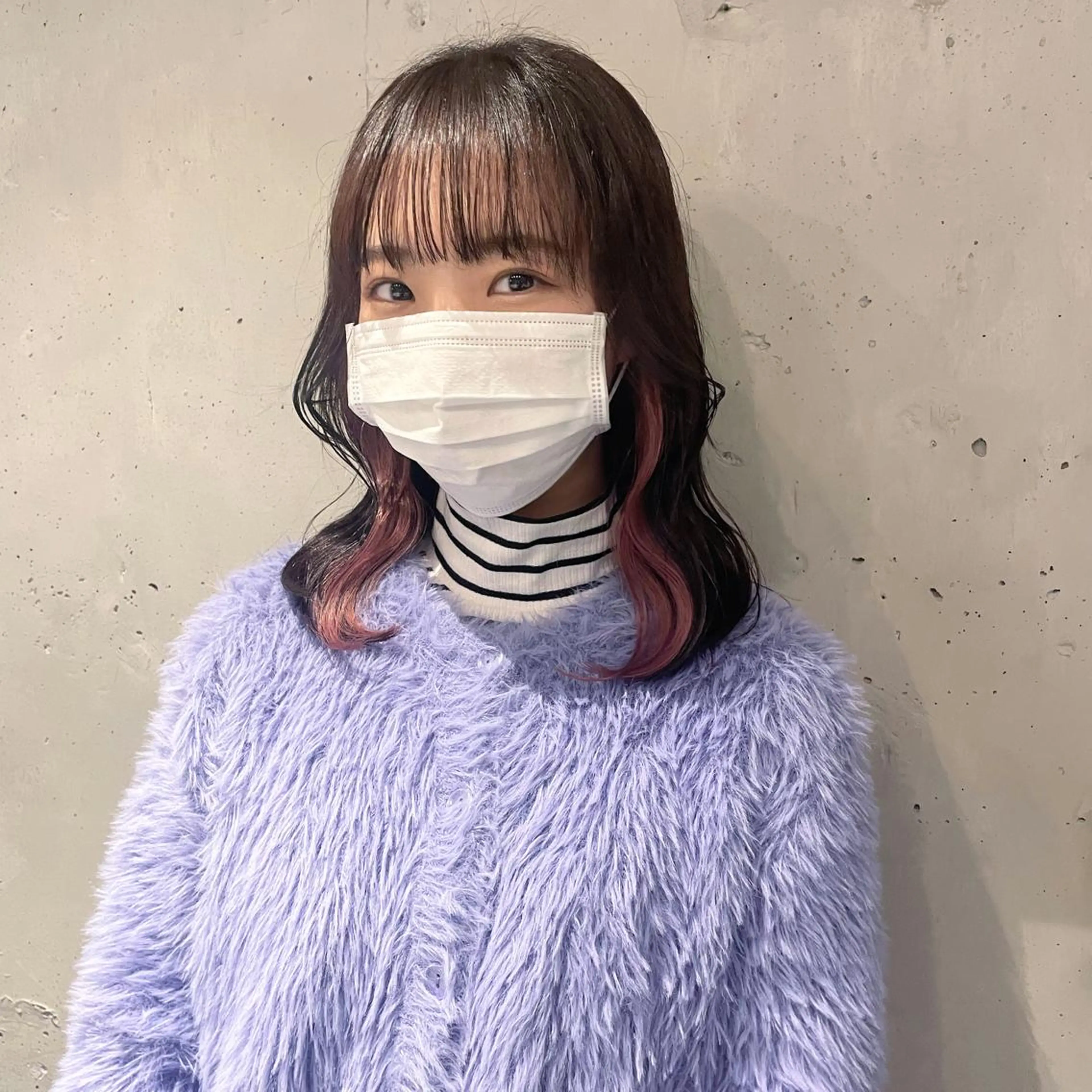 ミディアム 伊藤 愛里のヘアスタイル