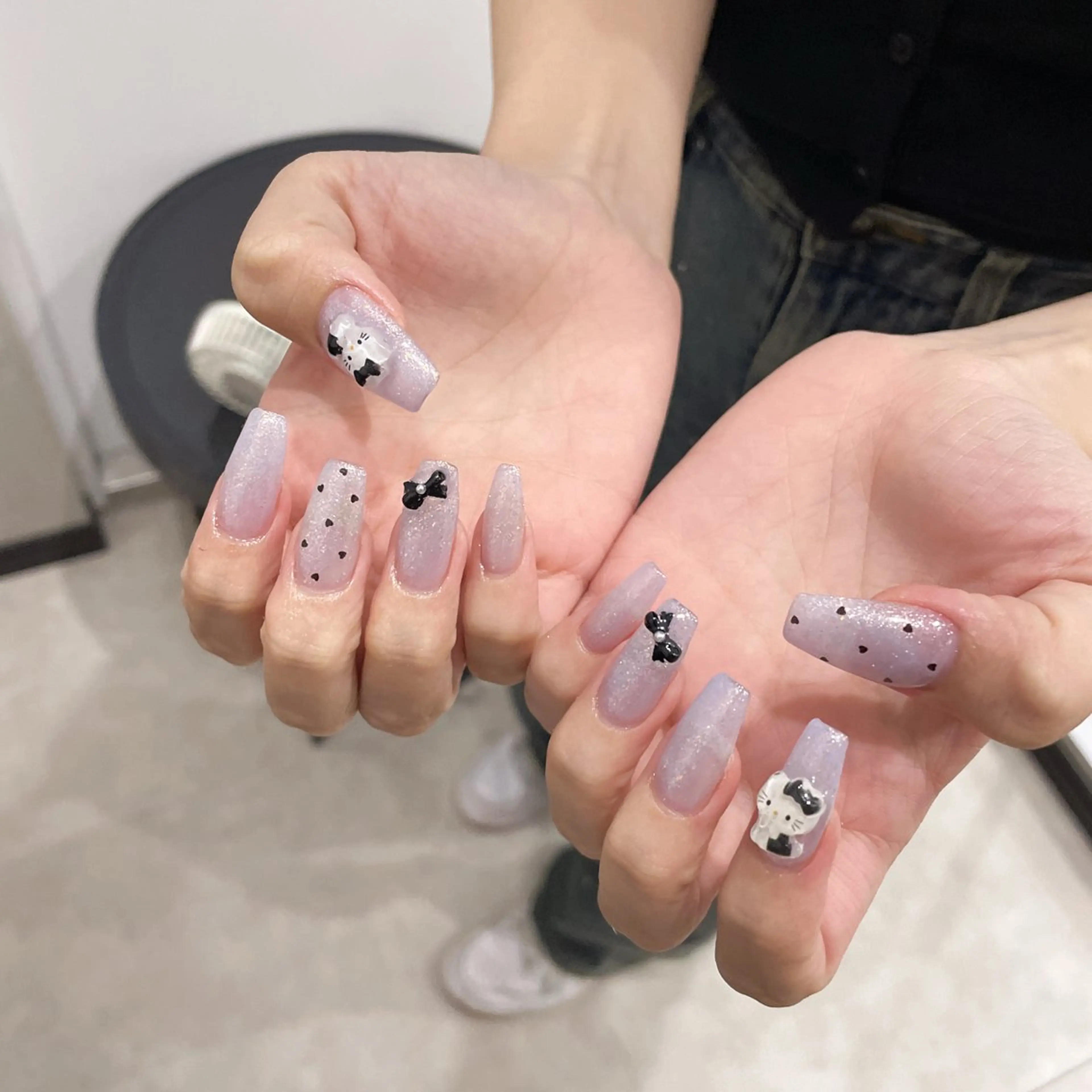 ネイル ネイルチップ ワンホンネイル ハンドネイル M2 beauty Hoshinaのネイルデザイン