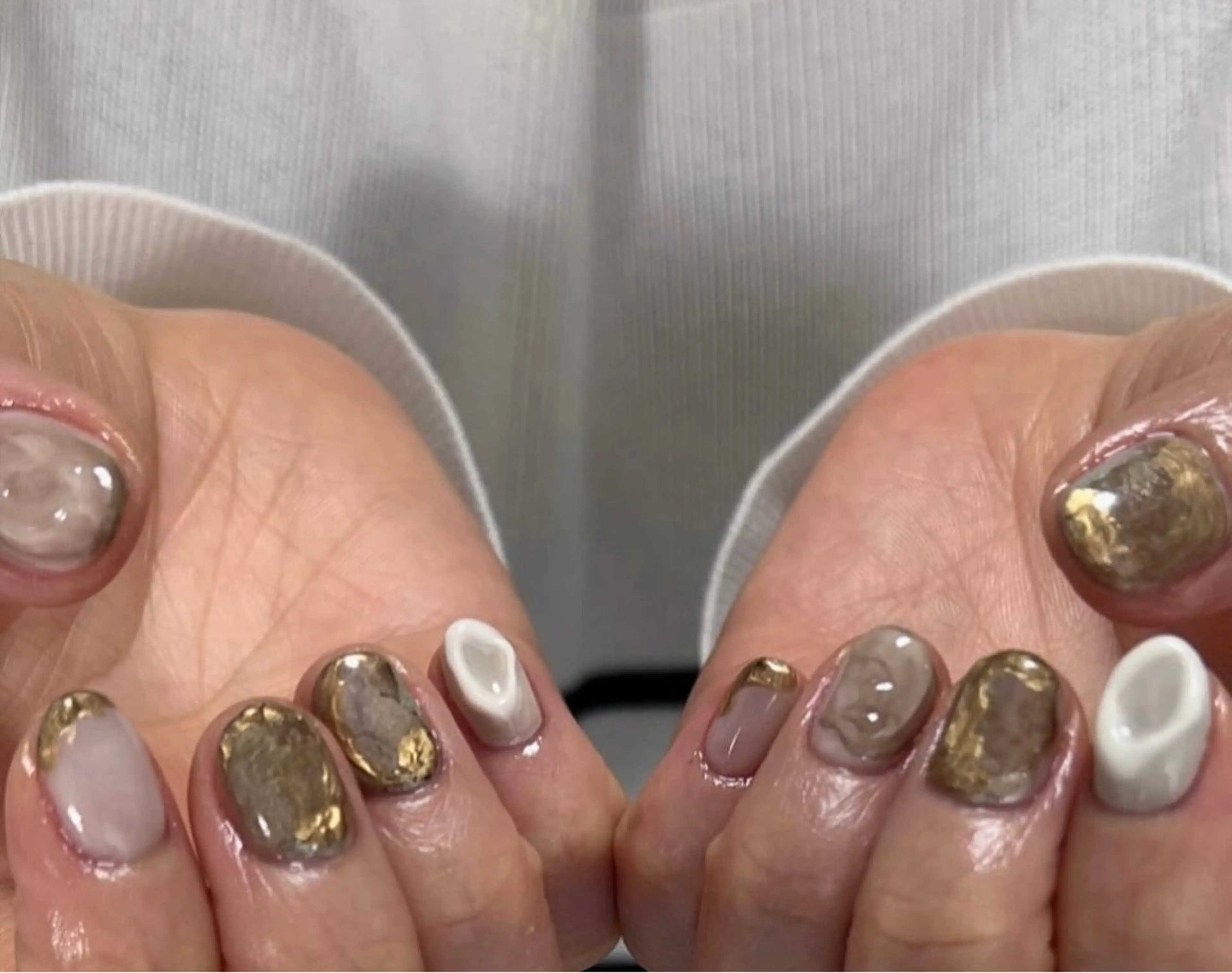 ネイル ハンドネイル ハンドケア nail salon una.のネイルデザイン
