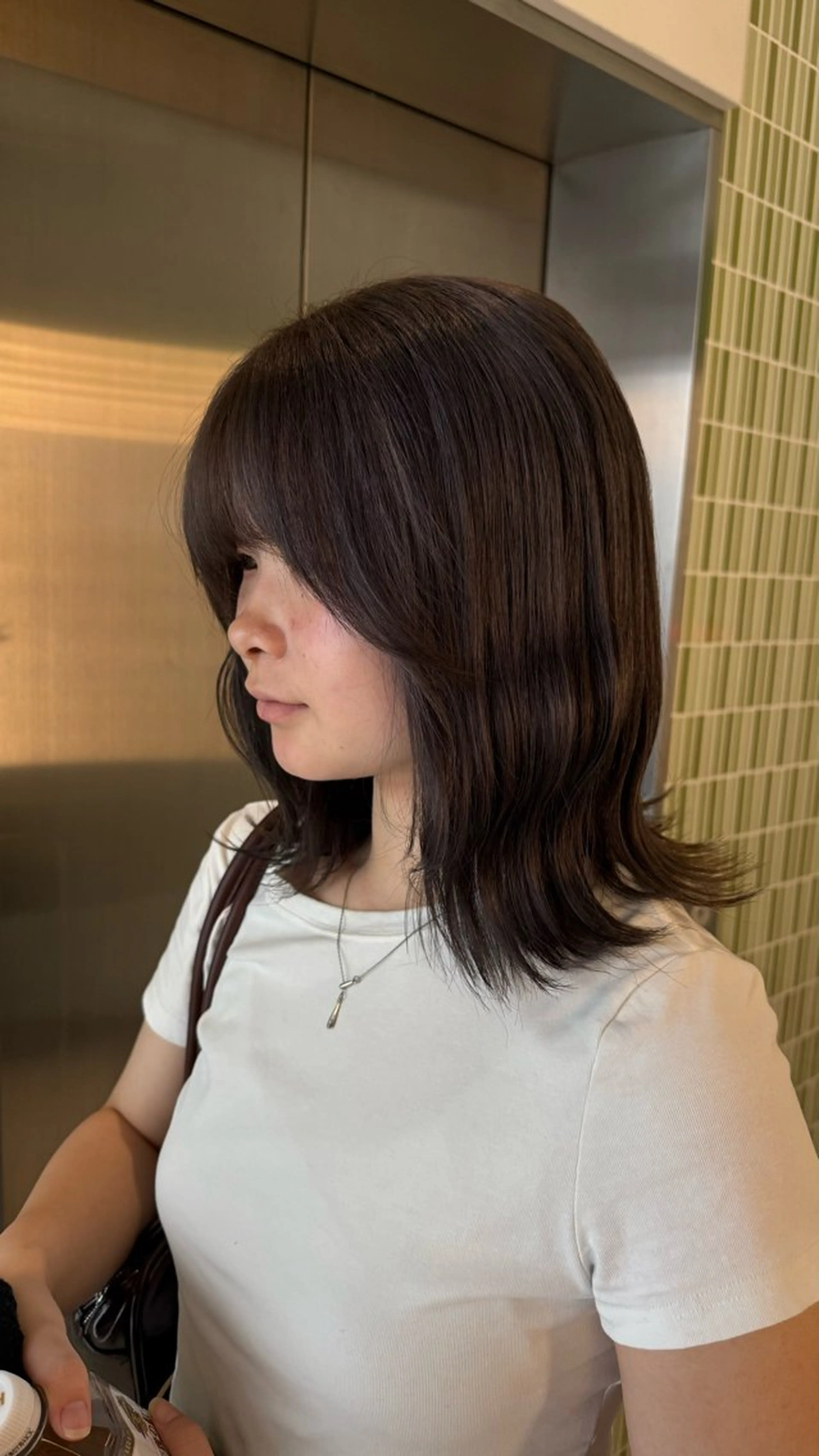 ショート ヘアカラー トリートメント RUKA🩰透明感 寒色カラー/レイヤーのヘアスタイル