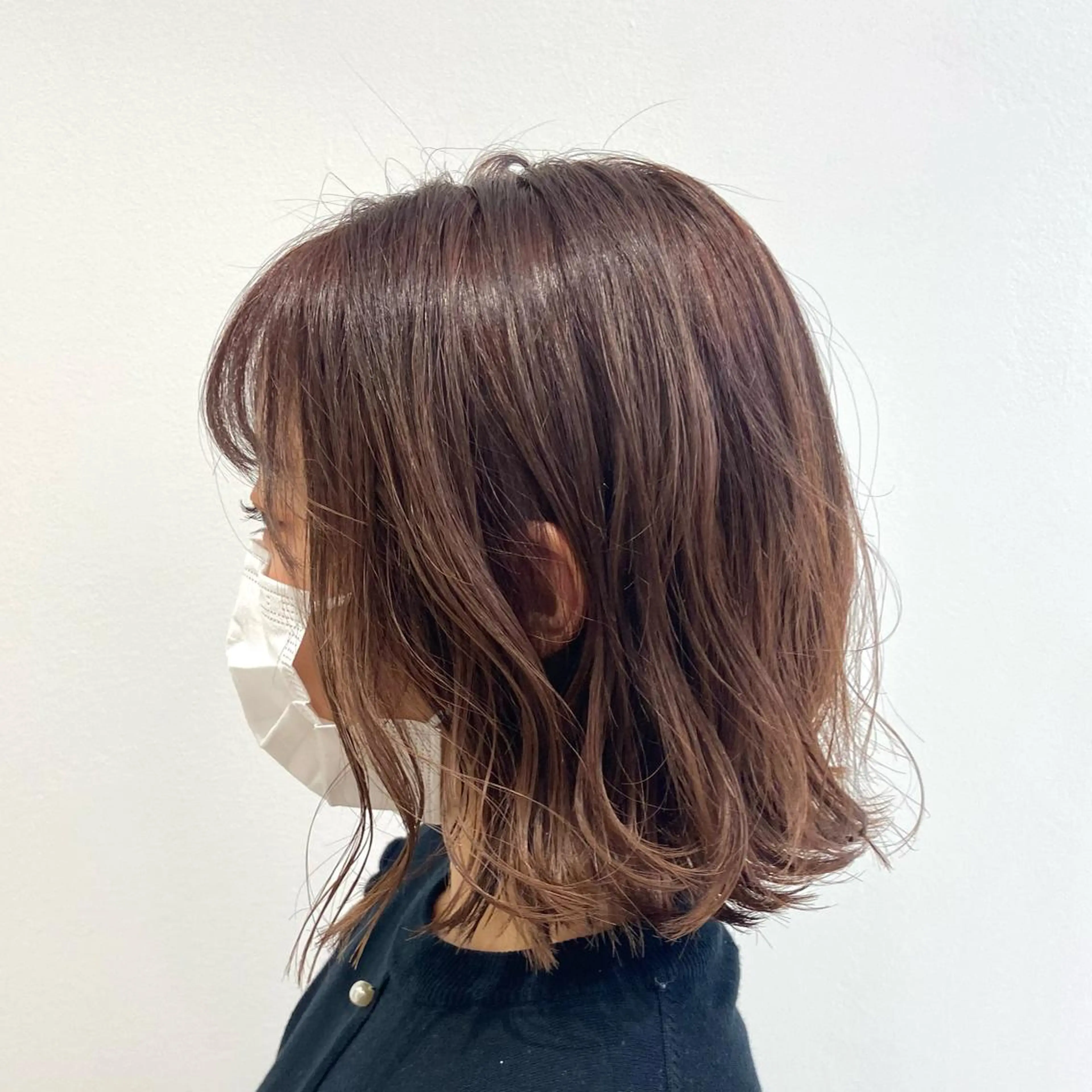 ショート loca by tree所属・うる艶暖色カラー HARUNAのヘアスタイル