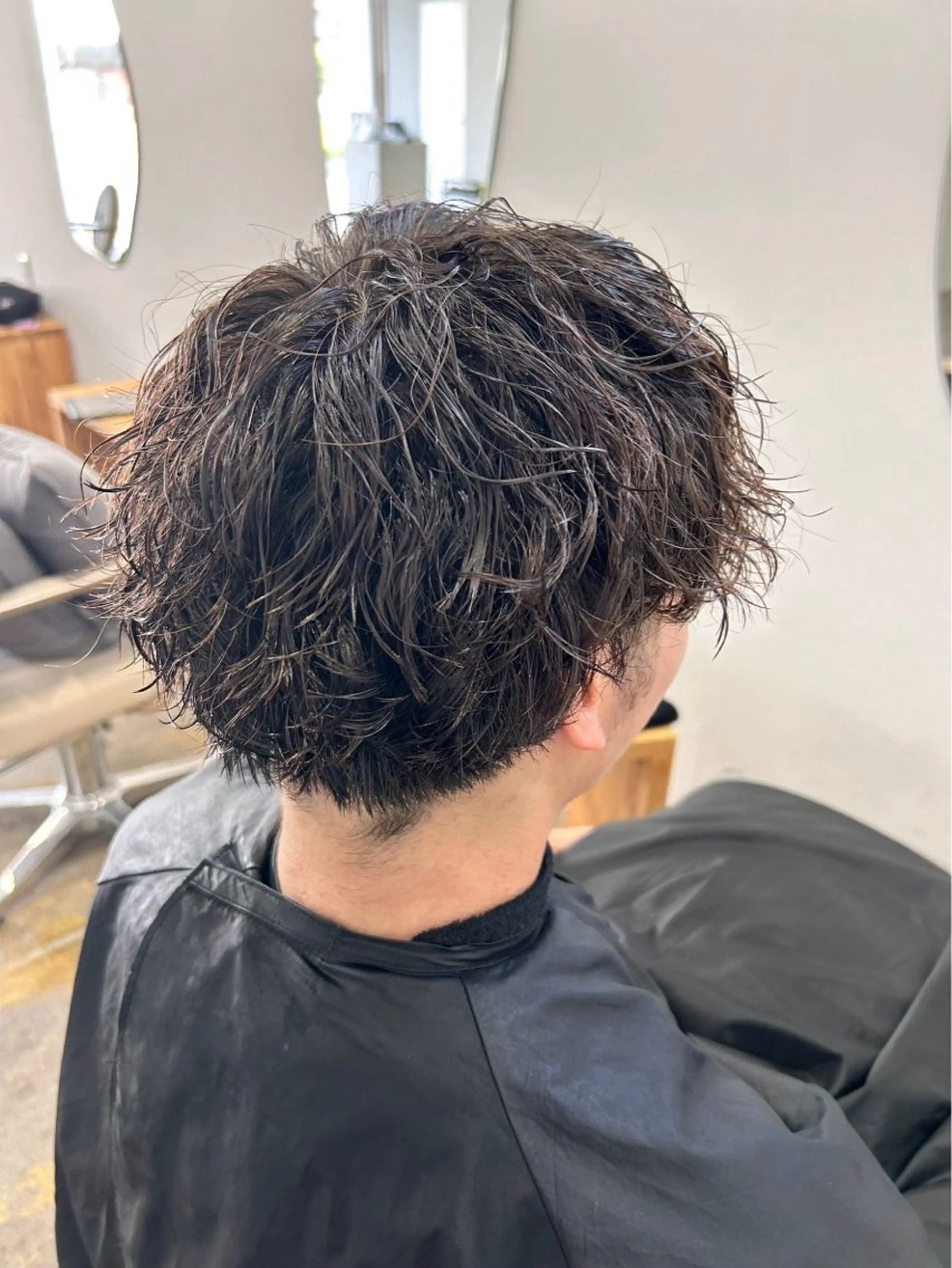 パーマ メンズ カット パーマ トリートメント build所属・秋山 花音のヘアスタイル