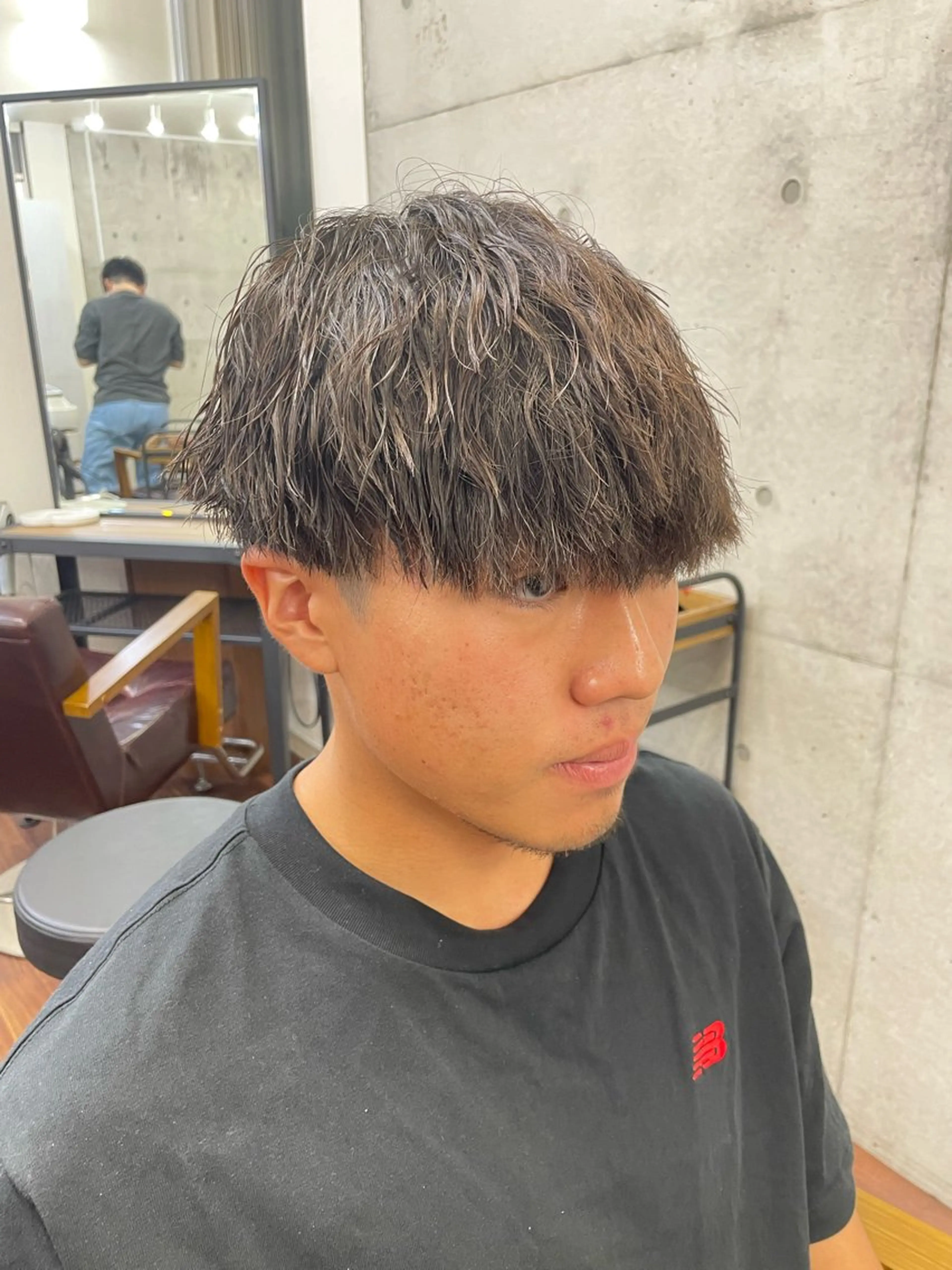 パーマ メンズ マッシュ メンズパーマ ツイストスパイラルパーマ スパイラルパーマ Ritsuki メンズ特化😎のヘアスタイル