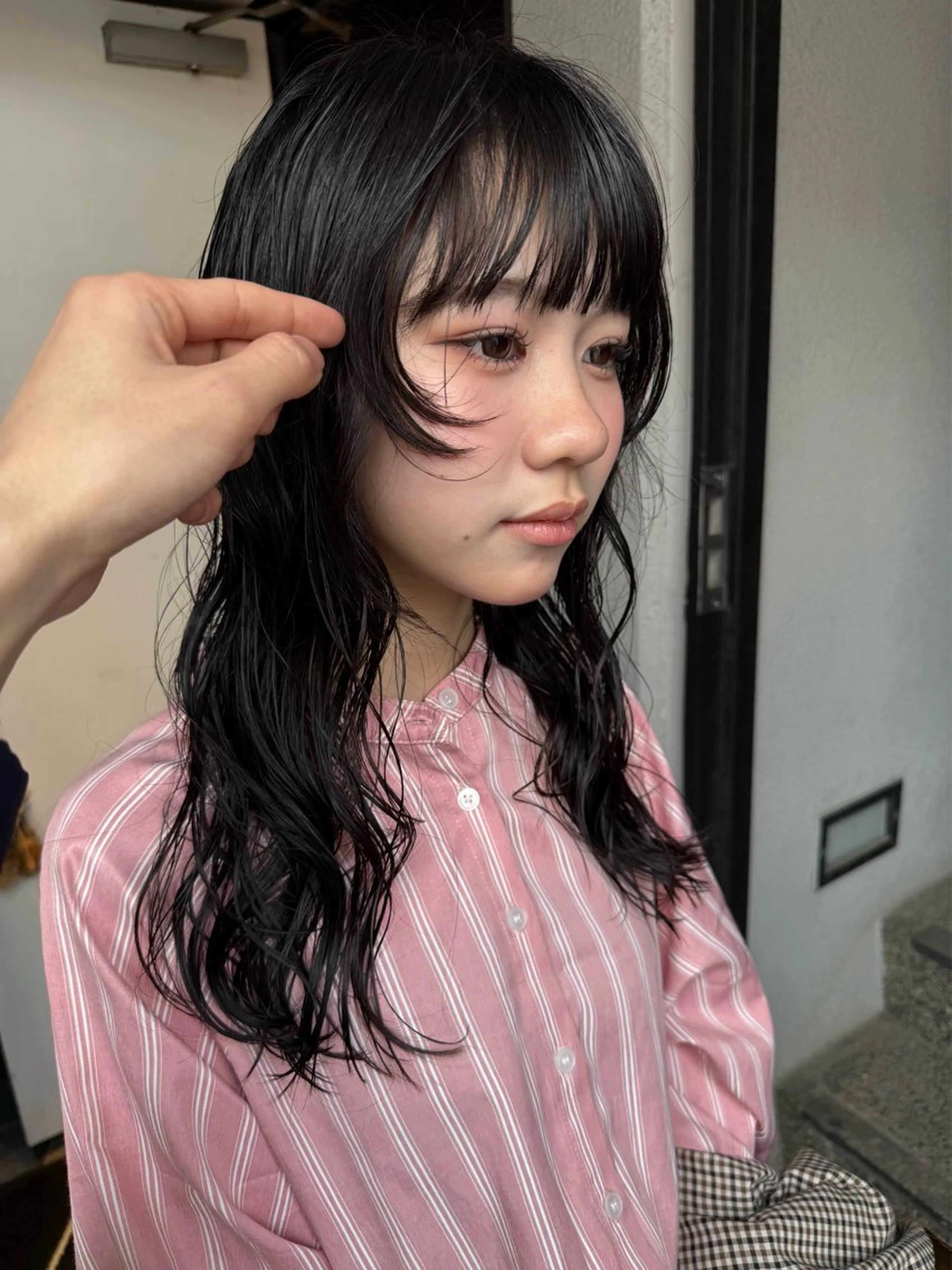 ミディアム パーマ カット パーマ トリートメント 原宿/パーマ 🧺ユウマのヘアスタイル
