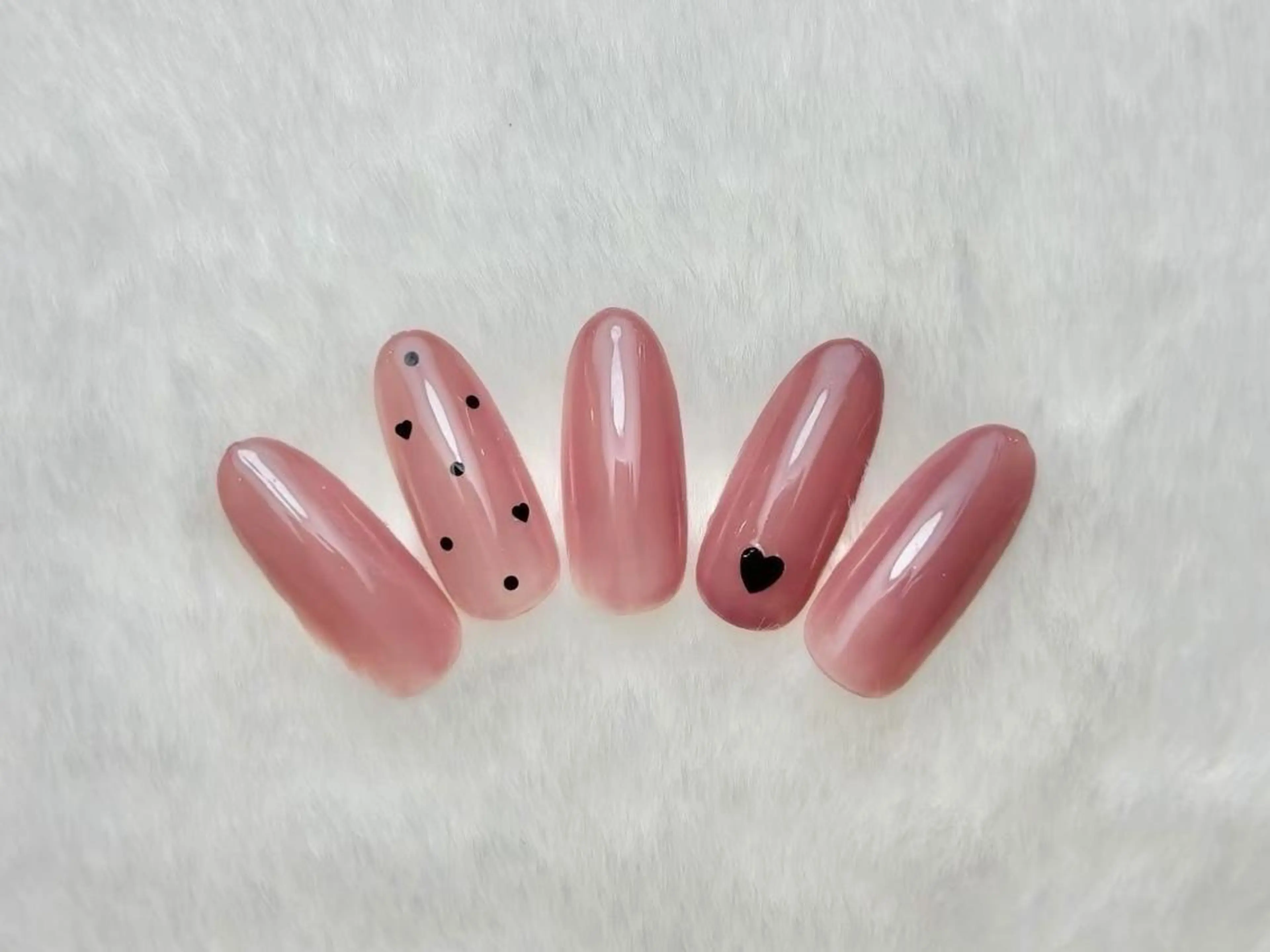 ネイル シンプルネイル ハンドネイル 🎀 peTiT Rino 🎀のネイルデザイン