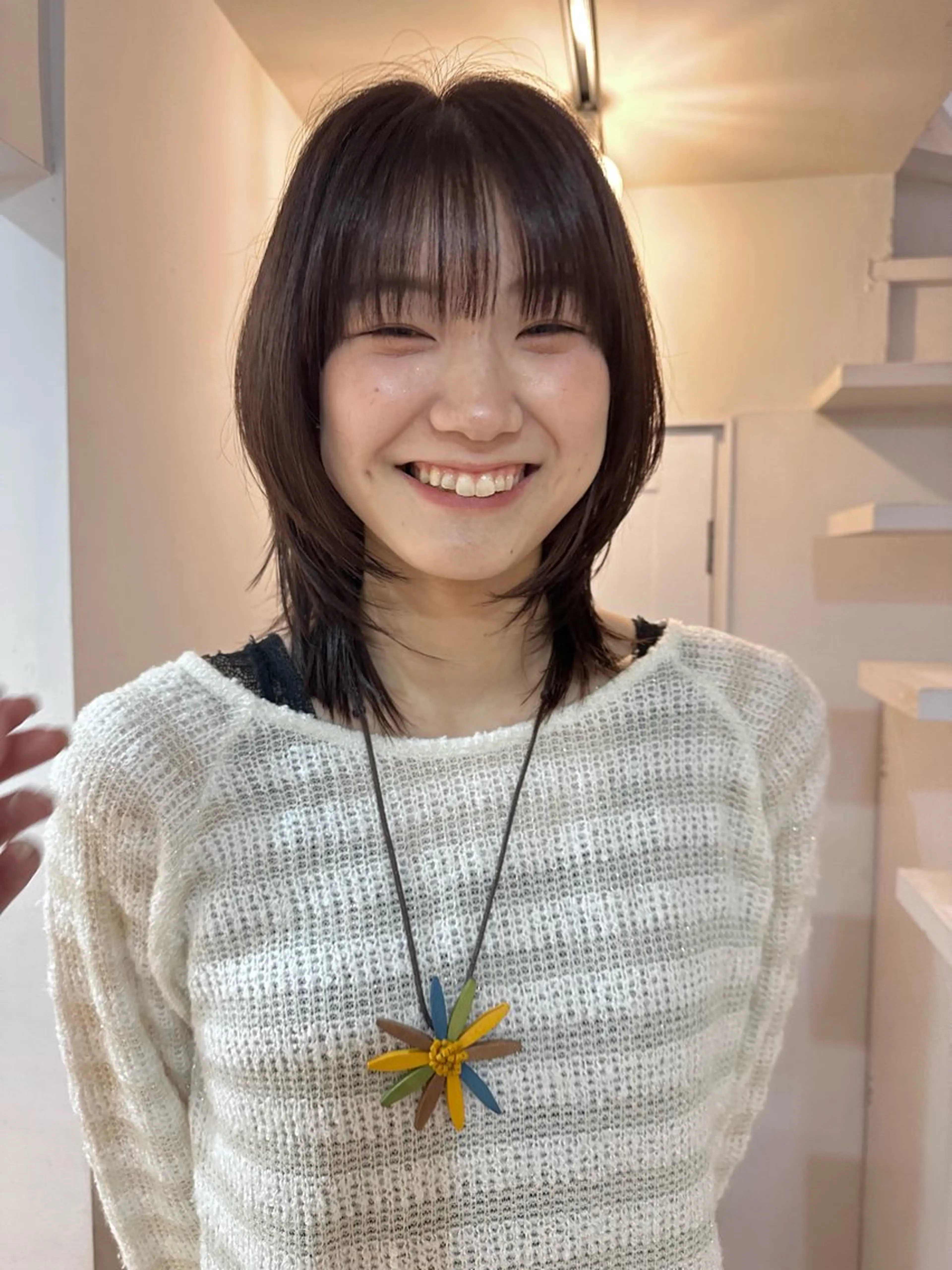 【平日限定】レイヤーカット+TOKIOクイックトリートメント【代官山 / レイヤーカット/ ハッシュカット / 韓国ヘアの写真